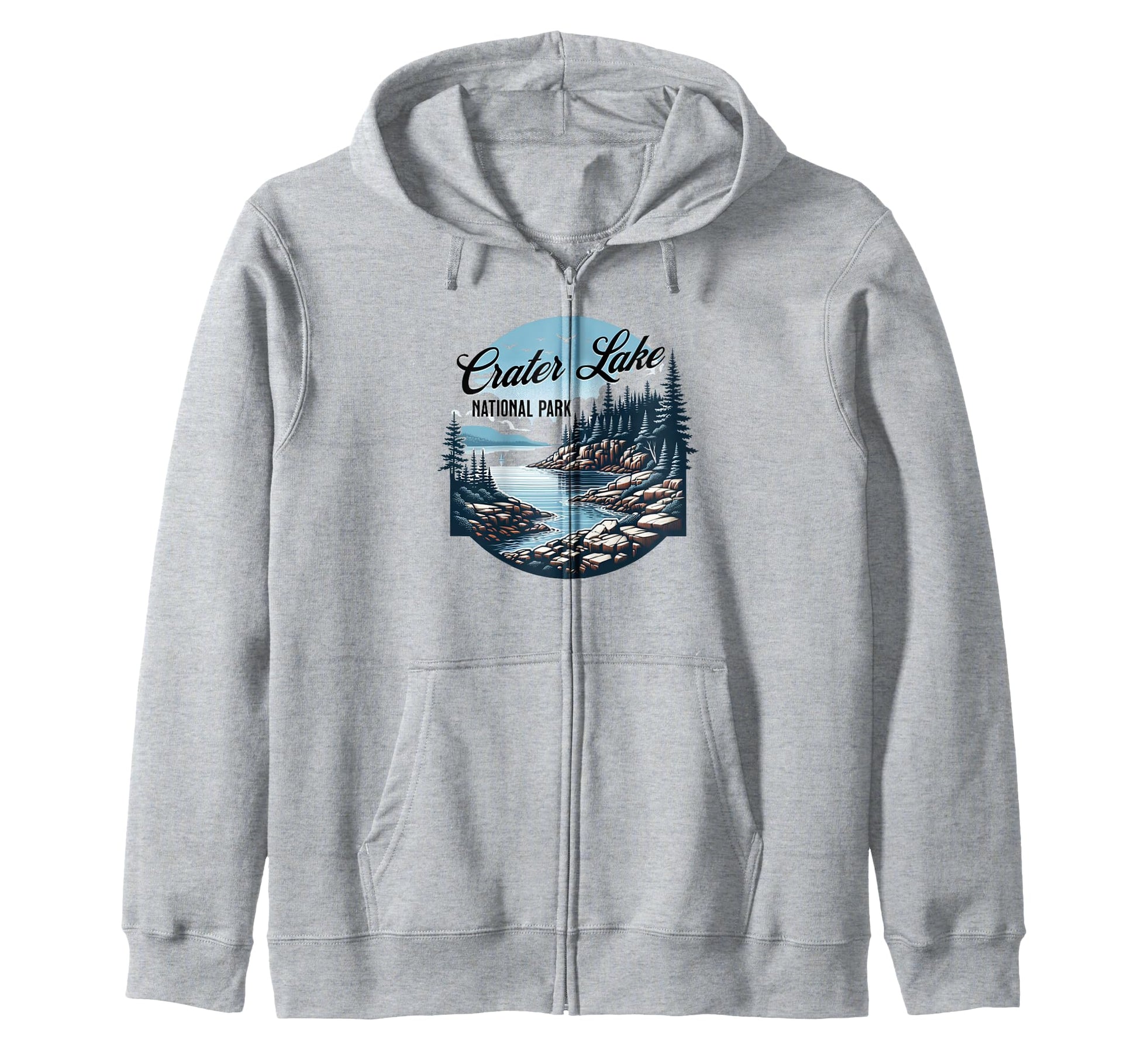 Crater Lake National Park Oregon Sweatshirt - Fun Novelty Design Men Women - T-Shirt, Sweatshirt, Hoodie