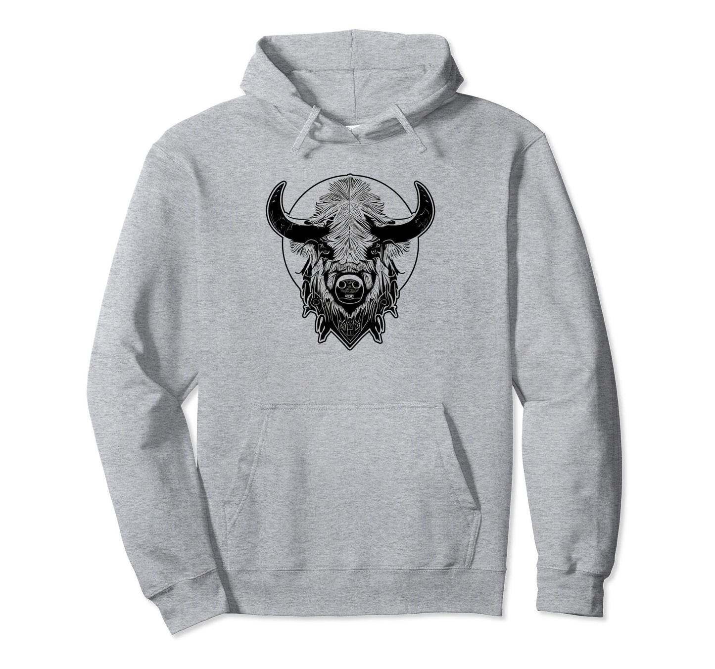 Bison American Buffalo National Park Hoodie - Fun Novelty Design Unisex - T-Shirt, Sweatshirt, Hoodie
