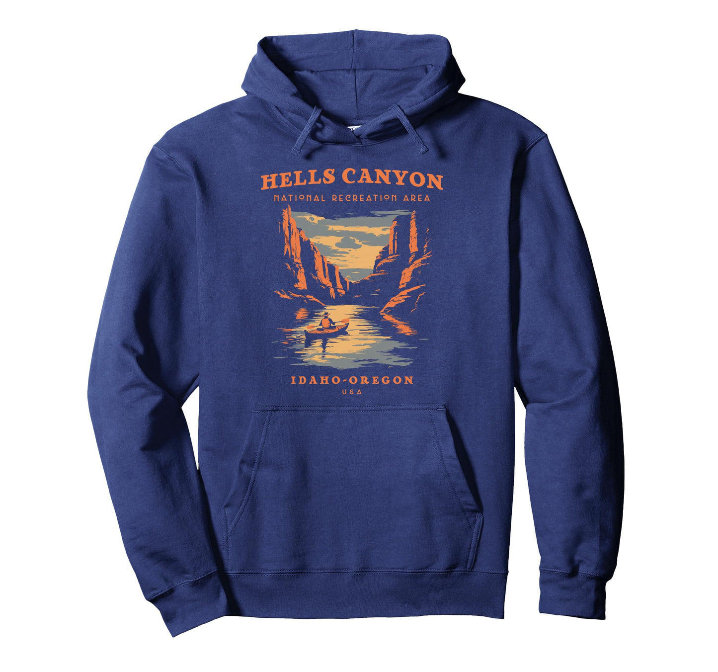 Hells Canyon National Recreation Area Hoodie - Graphic Print for Adults - T-Shirt, Sweatshirt, Hoodie