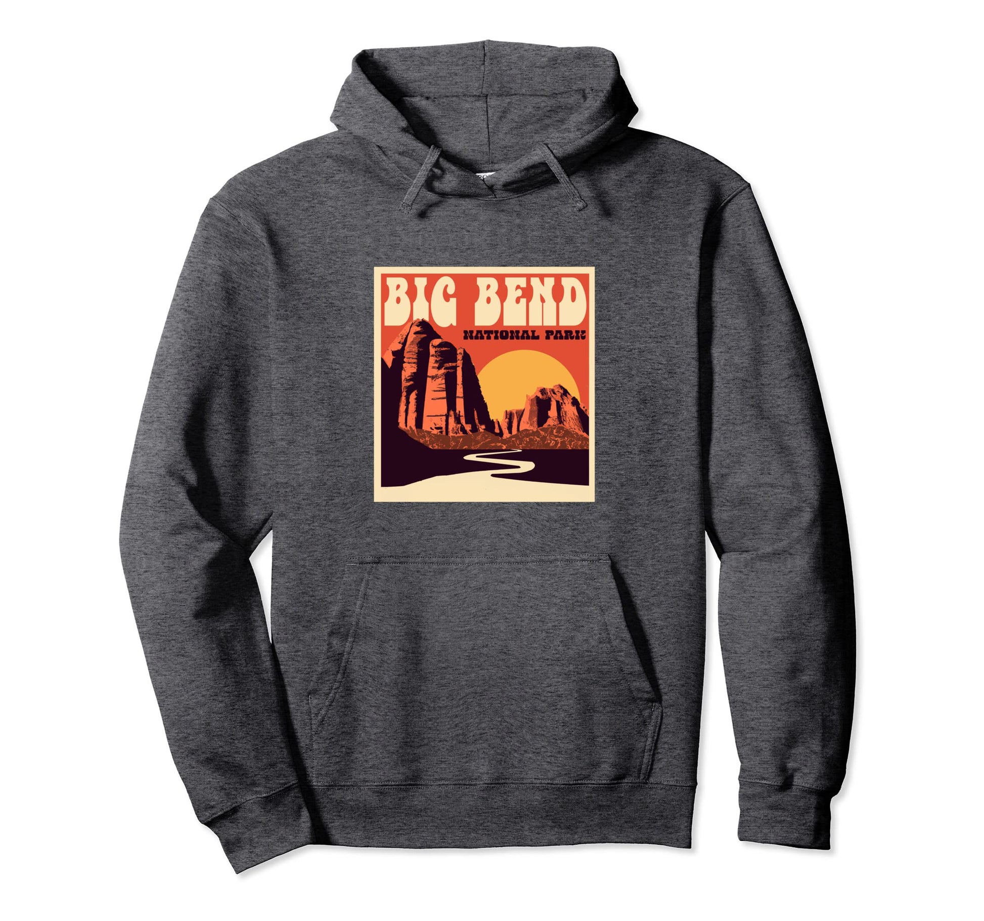 Big Bend Texas National Park Hoodie - Trendy Graphic for Adults - T-Shirt, Sweatshirt, Hoodie