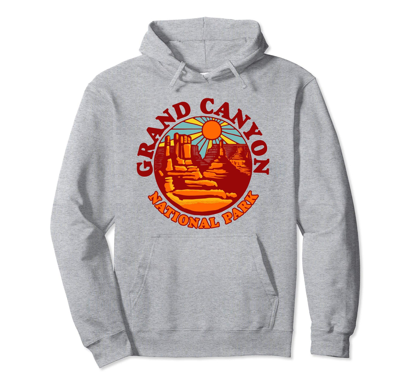 Grand Canyon National Park Arizona 80S Hoodie - Unique Graphic for Adults - T-Shirt, Sweatshirt, Hoodie