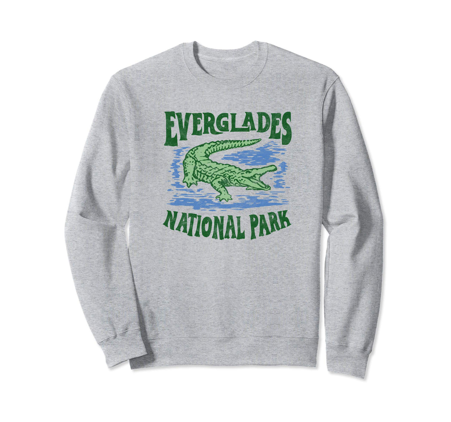 Everglades National Park Florida Sweatshirt - Minimalist Print Men Women - T-Shirt, Sweatshirt, Hoodie