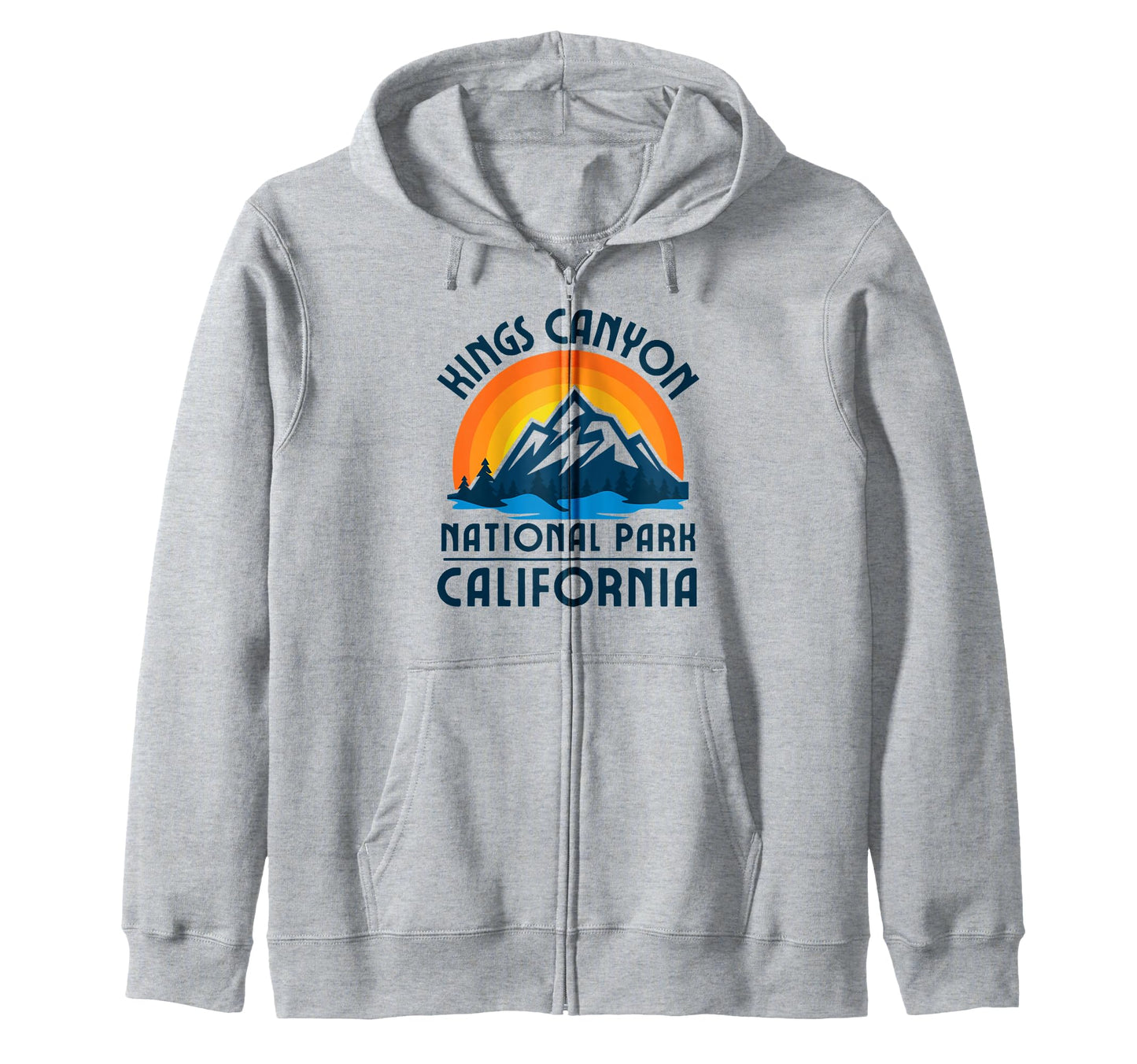 Kings Canyon National Park California Sweatshirt - Minimalist Print Unisex - T-Shirt, Sweatshirt, Hoodie