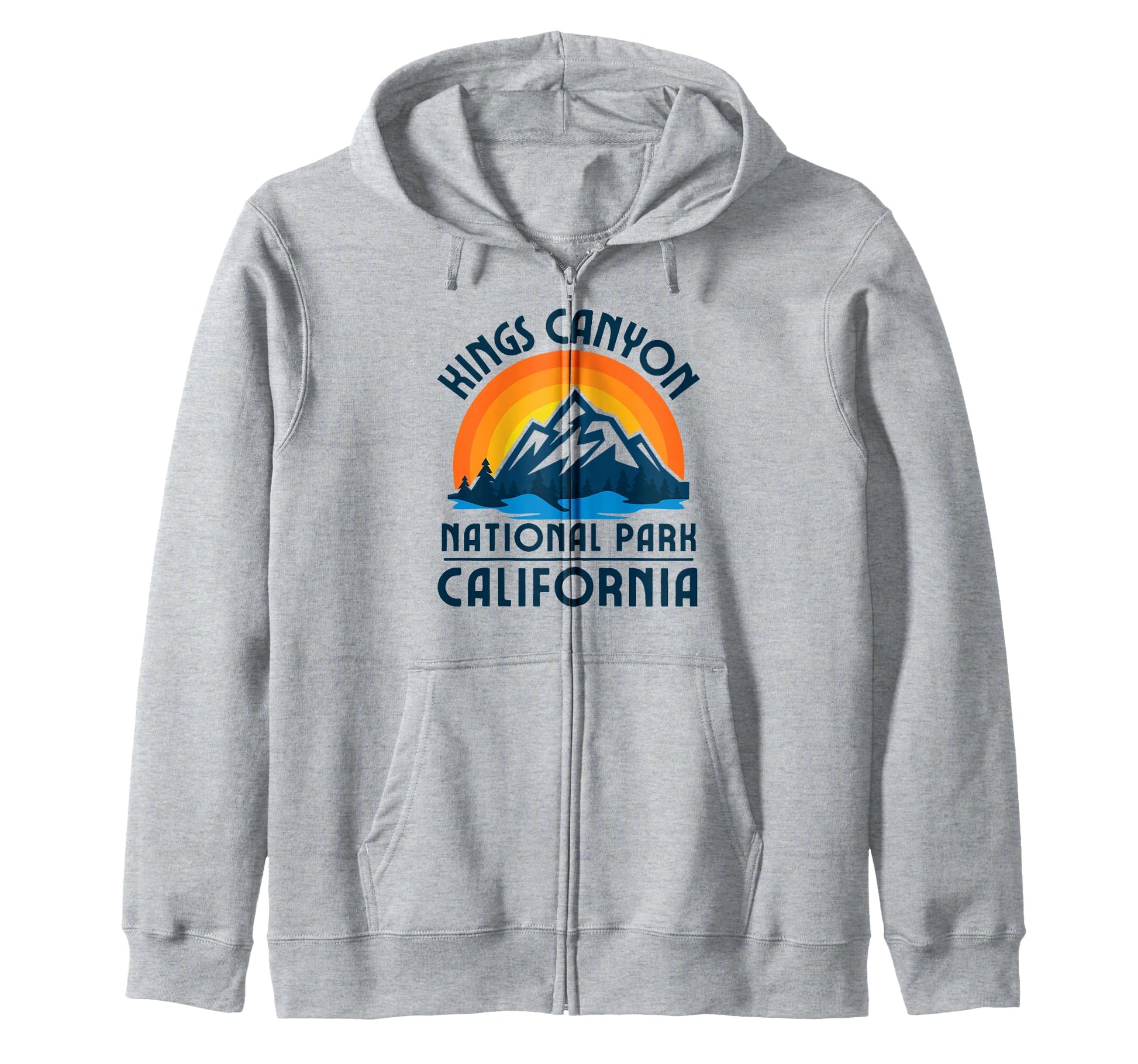 Kings Canyon National Park California Sweatshirt - Minimalist Print Unisex - T-Shirt, Sweatshirt, Hoodie