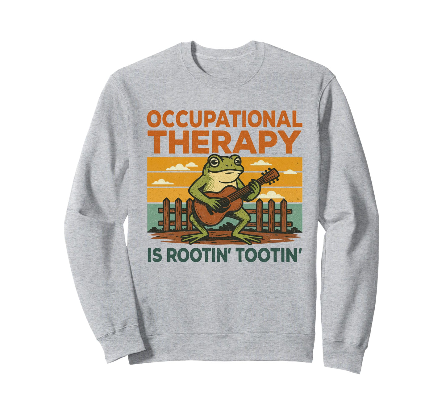 Therapy Is Rooting Tooting Sweatshirt - Fun Novelty Design for Adults - T-Shirt, Sweatshirt, Hoodie