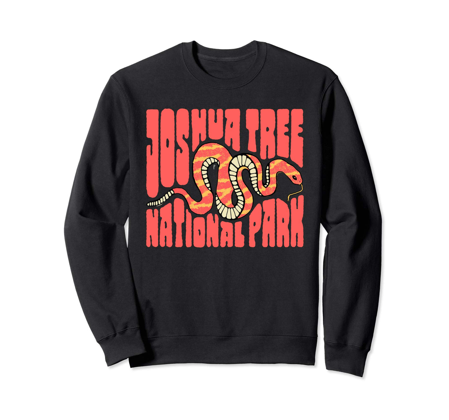 Joshua Tree National Park 60S Sweatshirt - Minimalist Print for Adults - T-Shirt, Sweatshirt, Hoodie