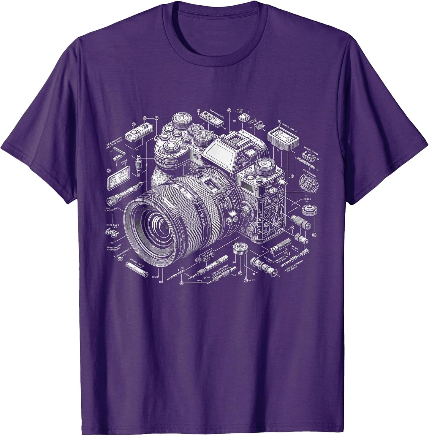 Photographer Camera Art Photography Videographer - Adult & Kids T-Shirts, Sweatshirts & Hoodies apparel design preview 1