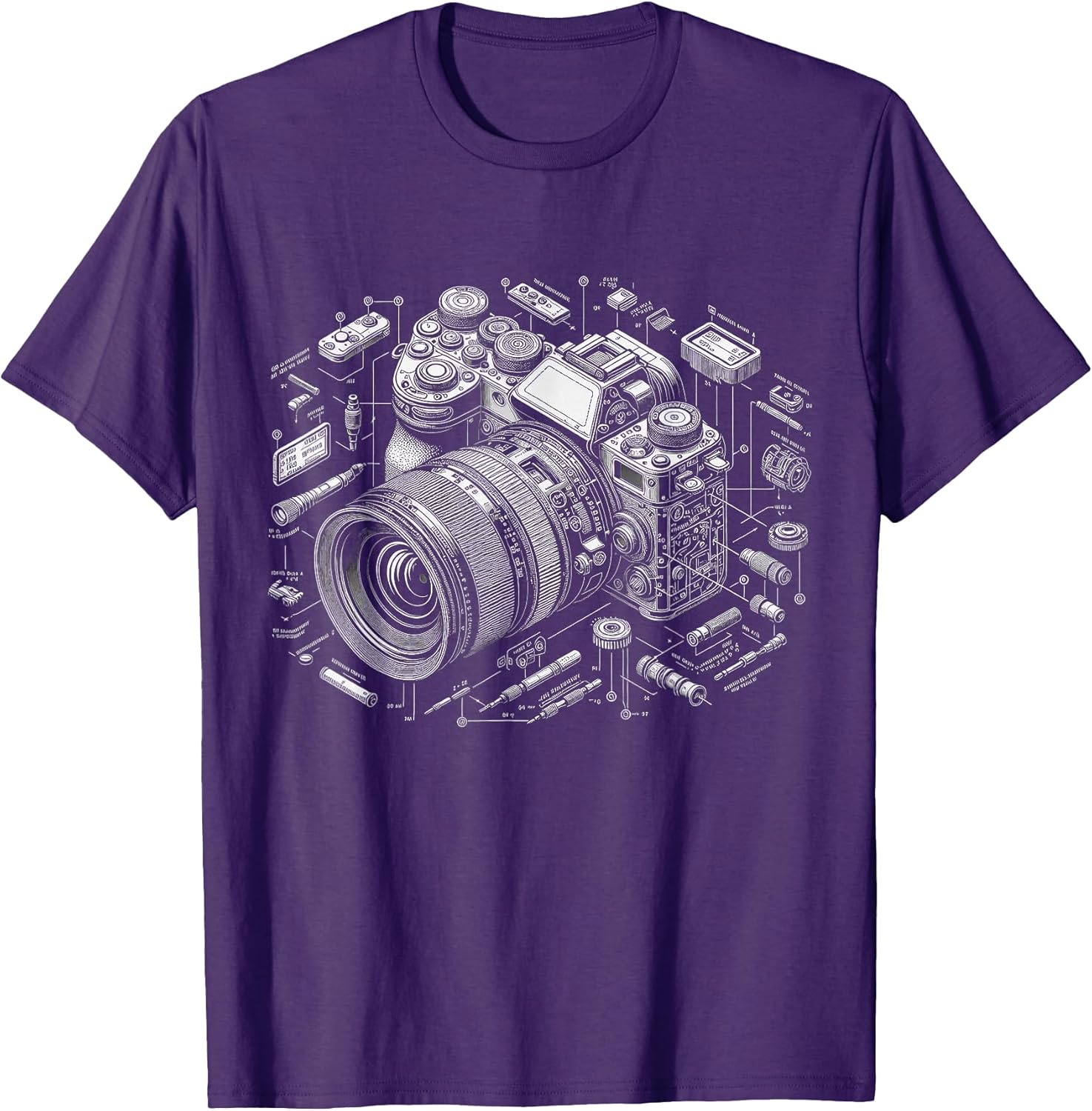 Photographer Camera Art Photography Videographer - Adult & Kids T-Shirts, Sweatshirts & Hoodies apparel design preview 1