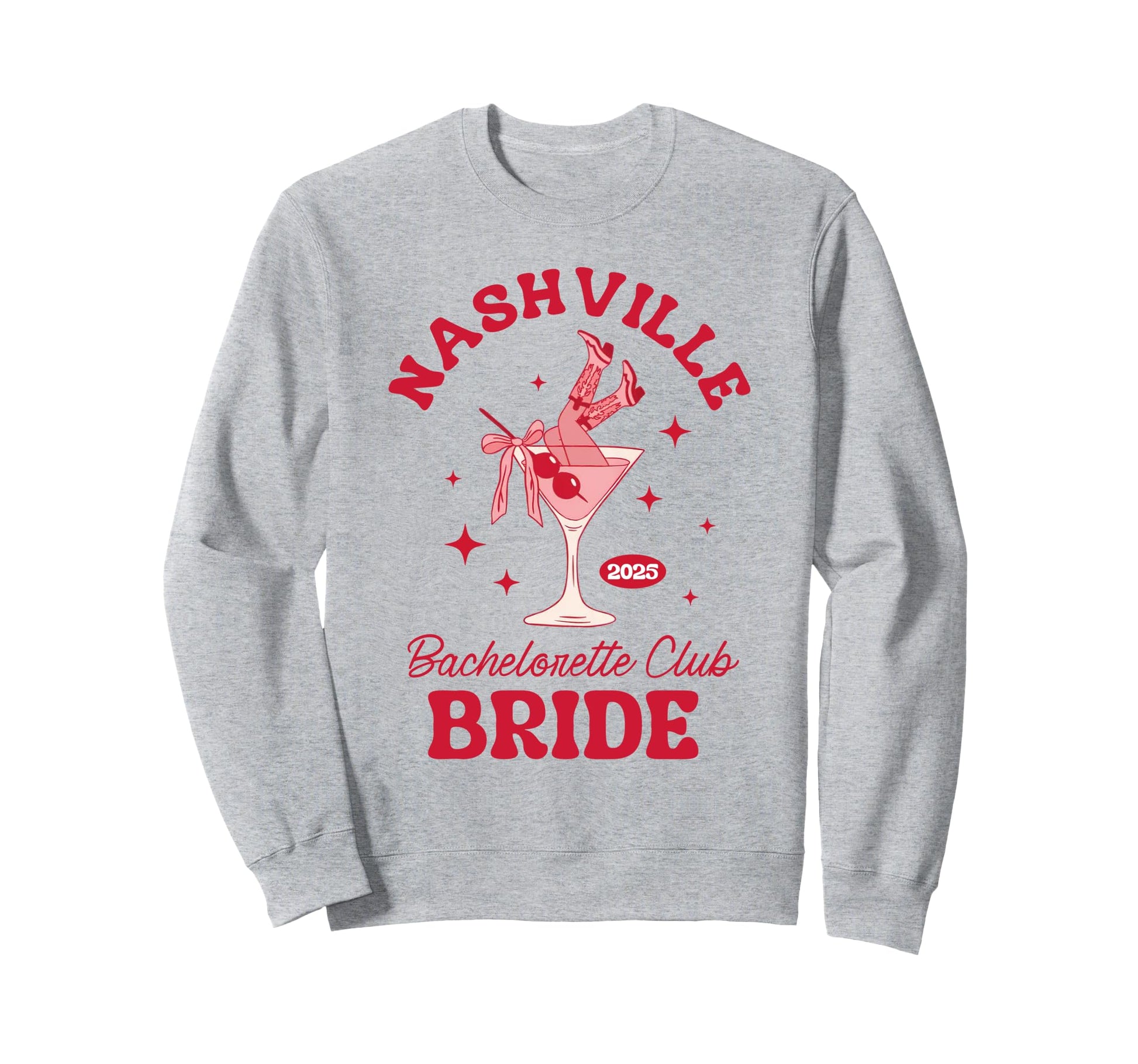 Nashville Bachelorette Club Sweatshirt - Casual Everyday Wear Men Women - T-Shirt, Sweatshirt, Hoodie