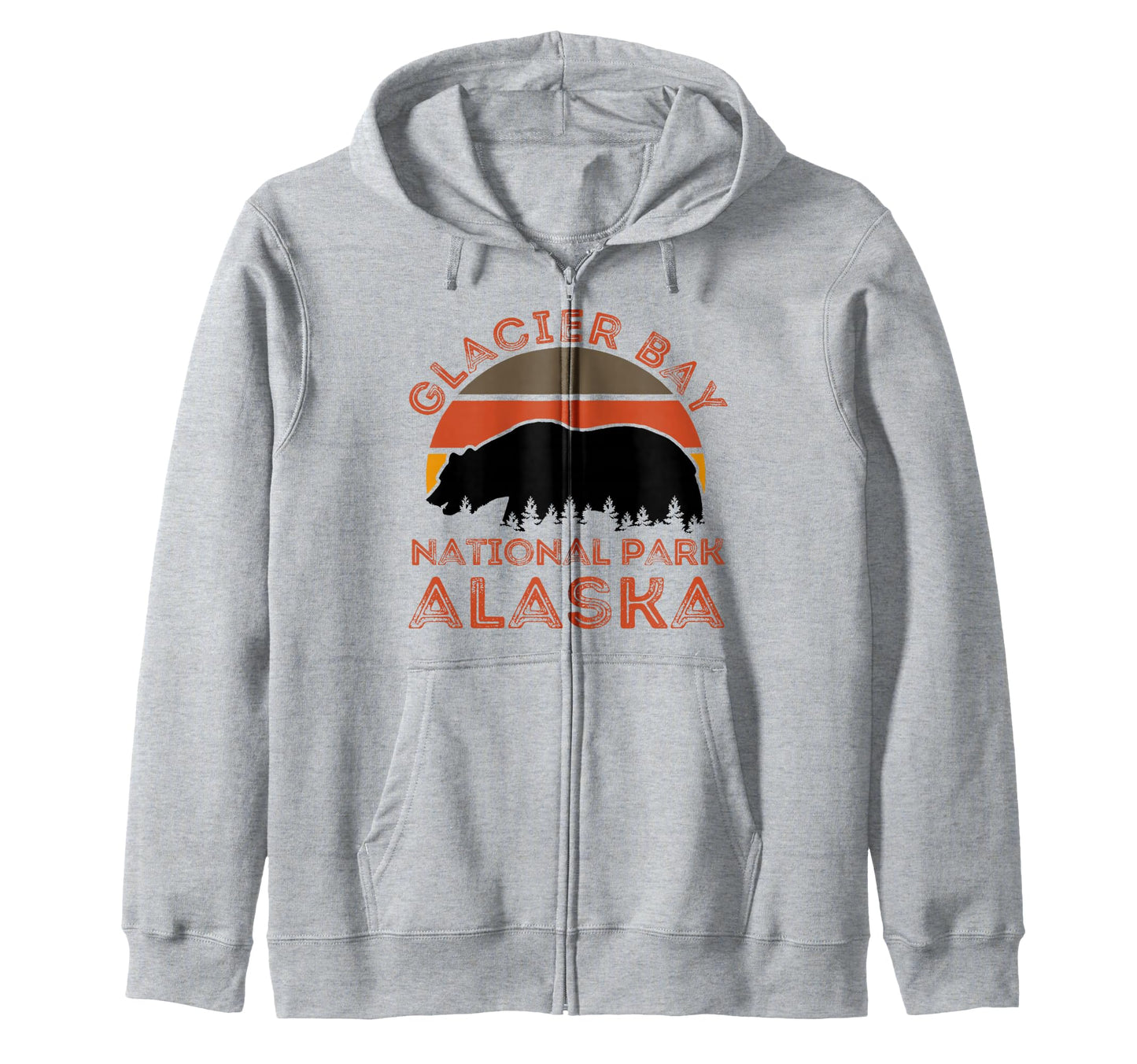 Glacier Bay National Park Alaska Usa T-Shirt - Unique Graphic for Adults - T-Shirt, Sweatshirt, Hoodie
