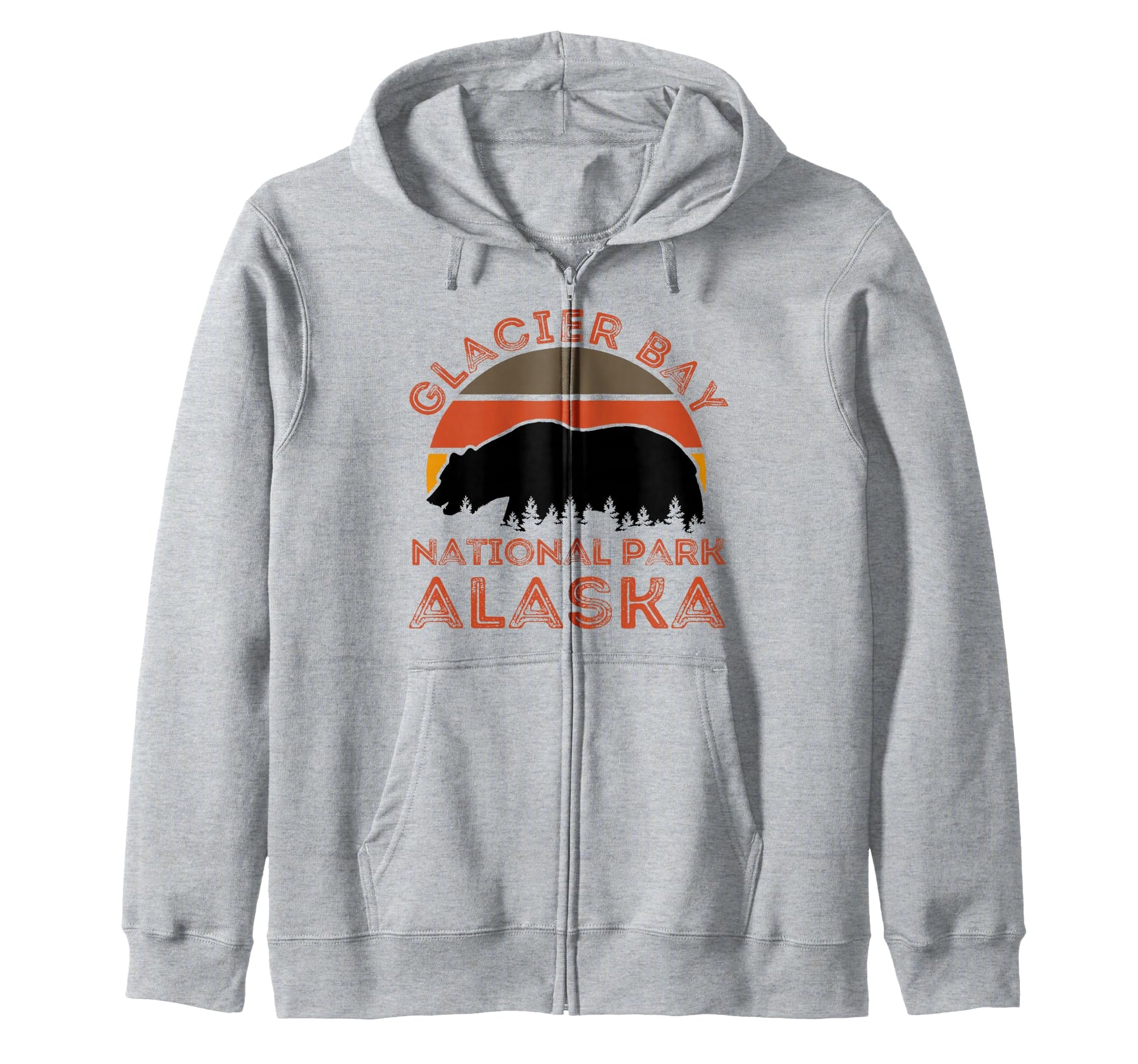 Glacier Bay National Park Alaska Usa T-Shirt - Unique Graphic for Adults - T-Shirt, Sweatshirt, Hoodie