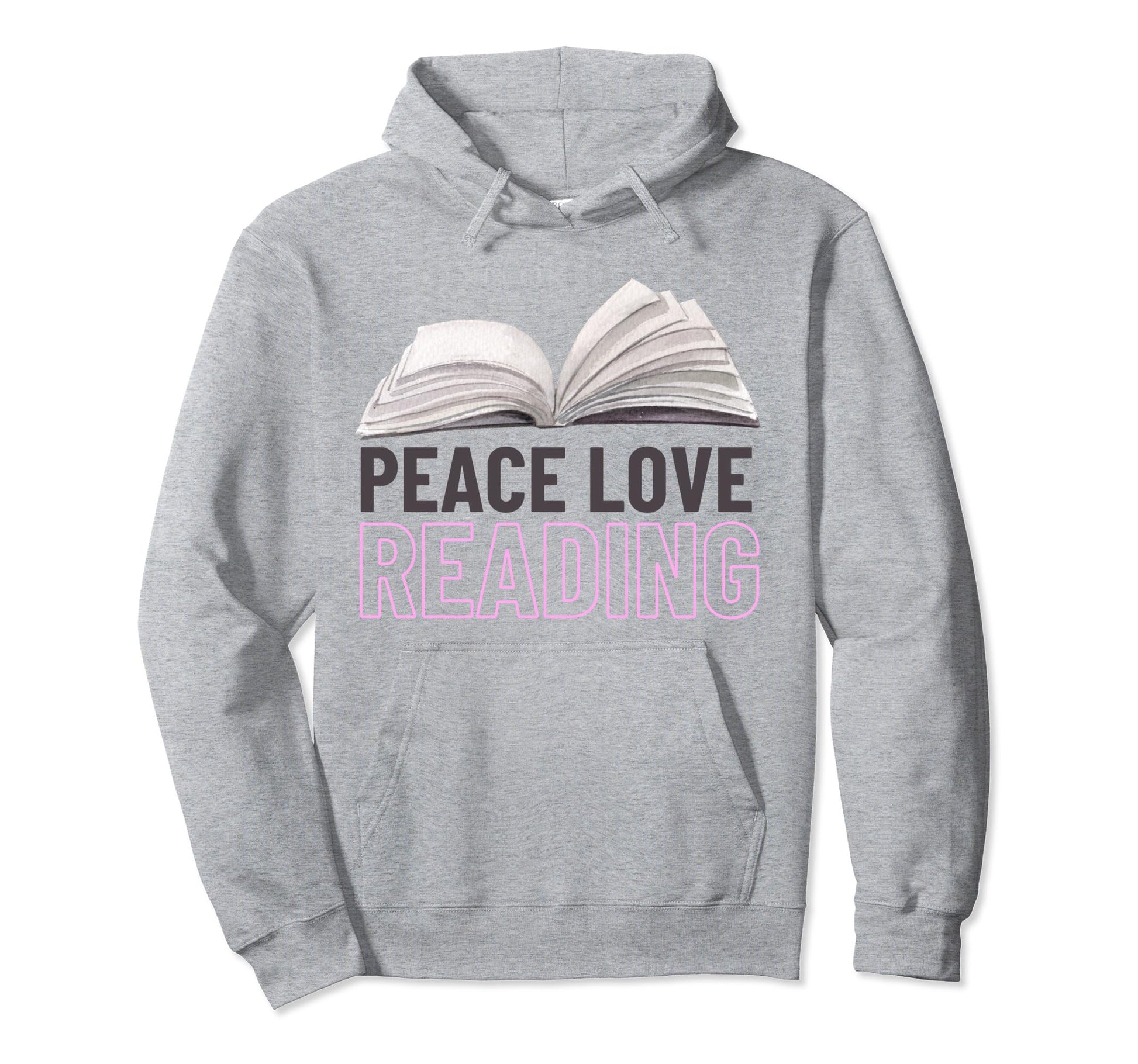 Book Reading Book Lover Reading Teacher Hoodie - Aesthetic Graphic Unisex - T-Shirt, Sweatshirt, Hoodie
