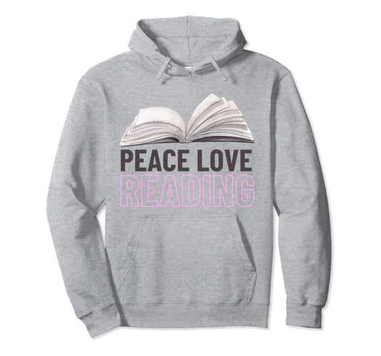 Book Reading Book Lover Reading Teacher Hoodie - Aesthetic Graphic Unisex - T-Shirt, Sweatshirt, Hoodie