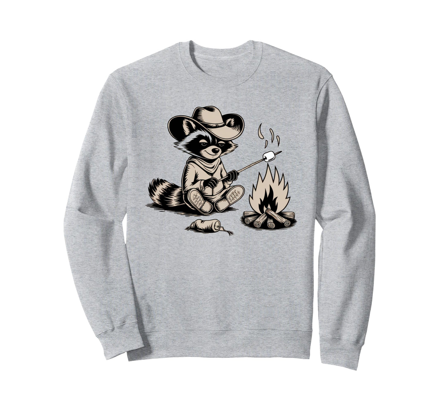 Raccoon 90S Country Music Western Sweatshirt - Streetwear Style Men Women - T-Shirt, Sweatshirt, Hoodie