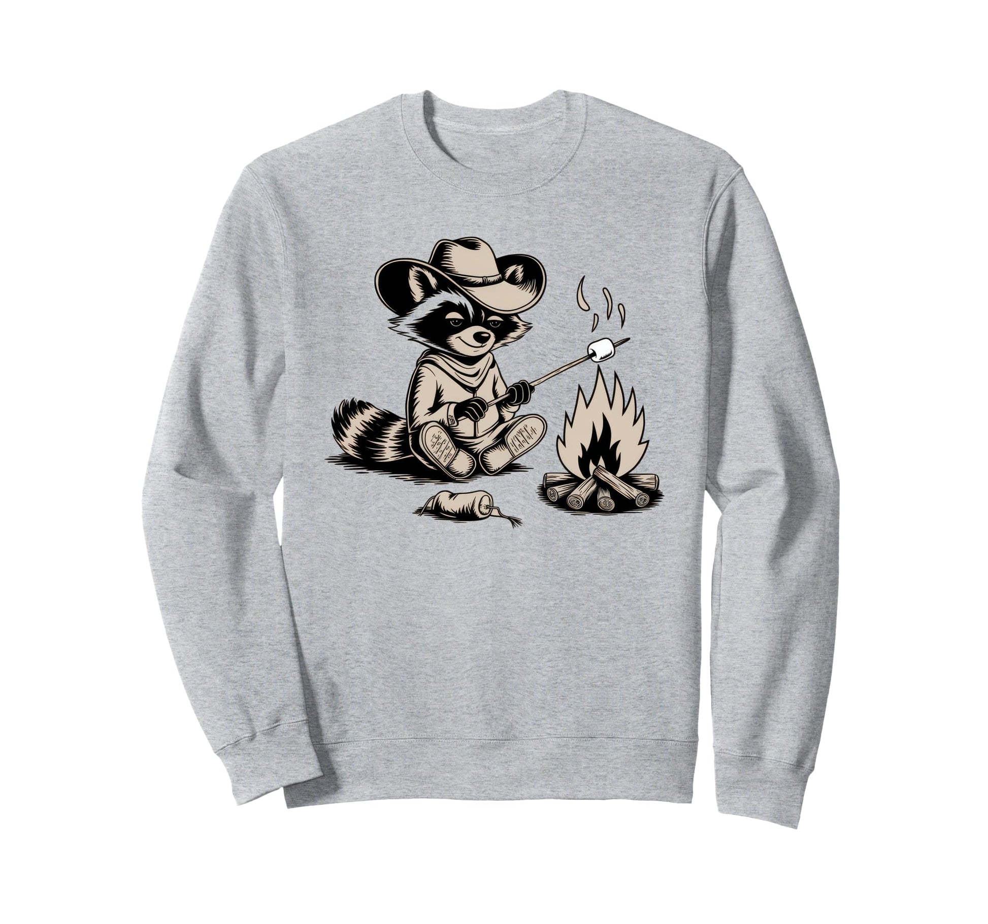 Raccoon 90S Country Music Western Sweatshirt - Streetwear Style Men Women - T-Shirt, Sweatshirt, Hoodie