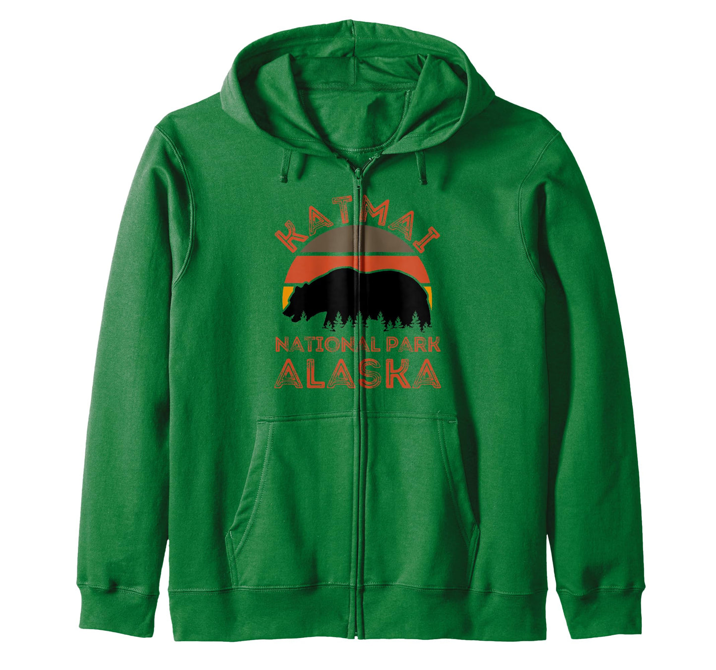 Katmai National Park Alaska Sweatshirt - Casual Everyday Wear Men Women - T-Shirt, Sweatshirt, Hoodie