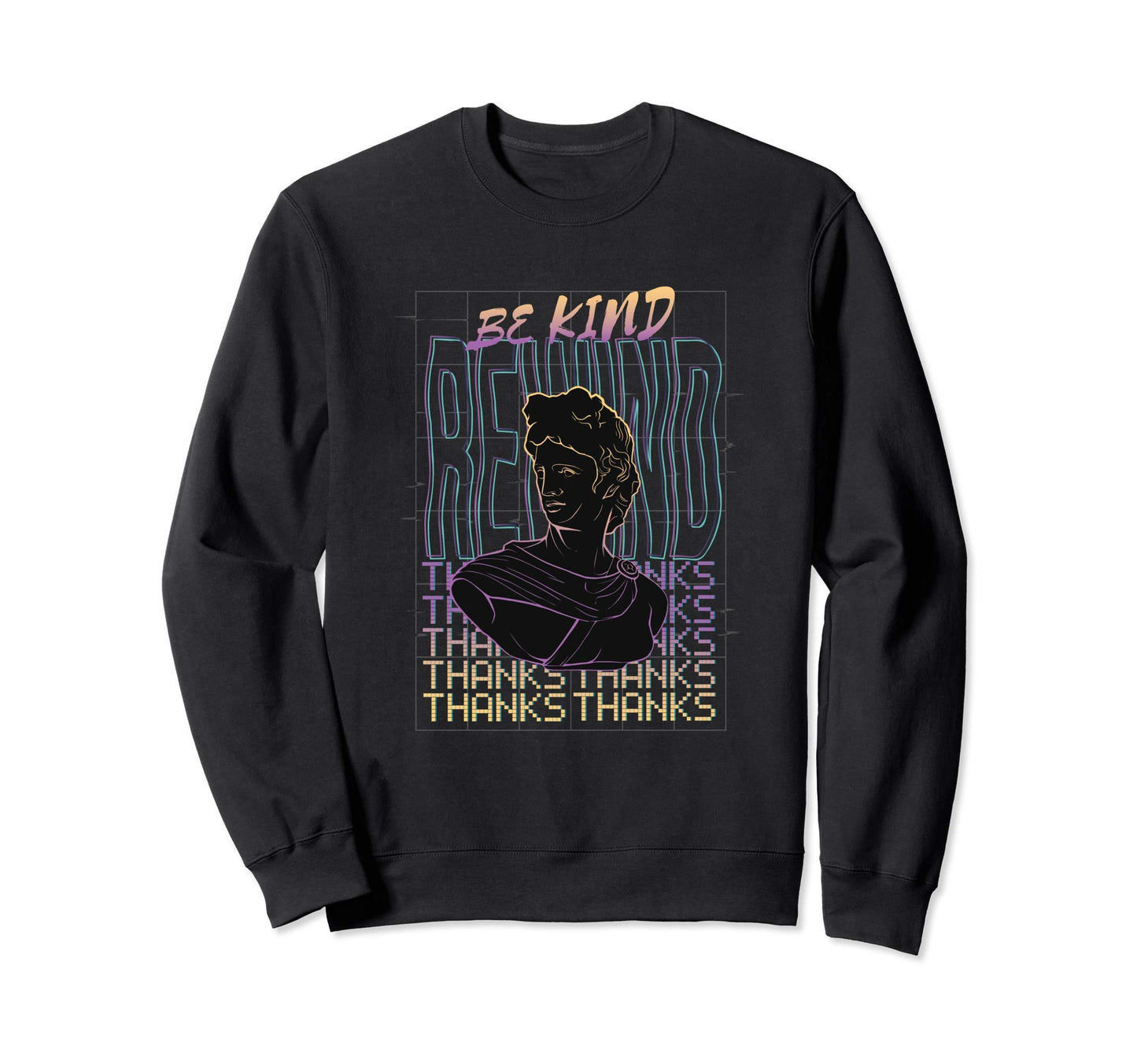 David Bust Statue Aesthetic Sweatshirt - Casual Everyday Wear Unisex - T-Shirt, Sweatshirt, Hoodie