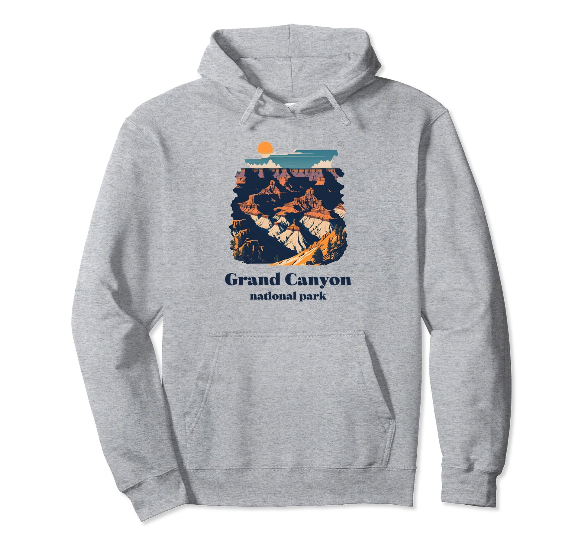 Grand Canyon National Park Arizona Hoodie - Trendy Graphic for Adults - T-Shirt, Sweatshirt, Hoodie