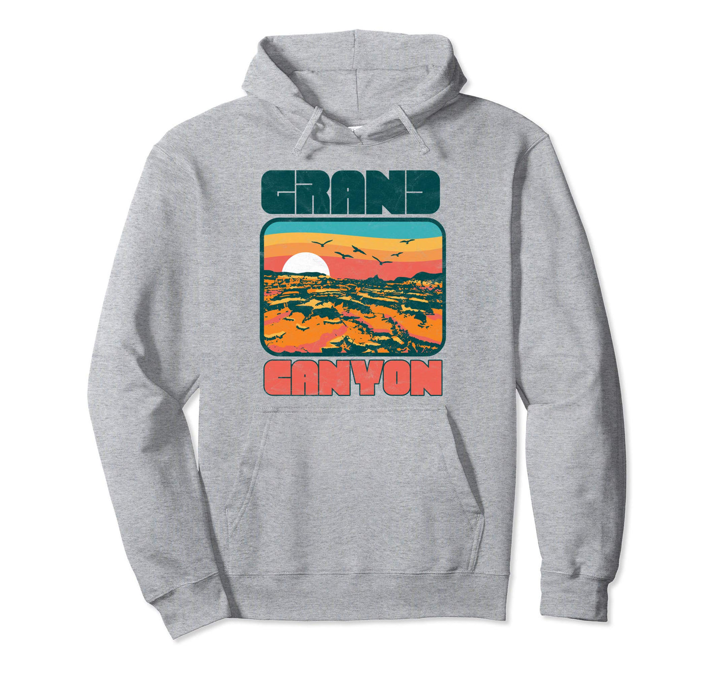 80S Grand Canyon Vibe Hoodie - Aesthetic Graphic for Adults - T-Shirt, Sweatshirt, Hoodie