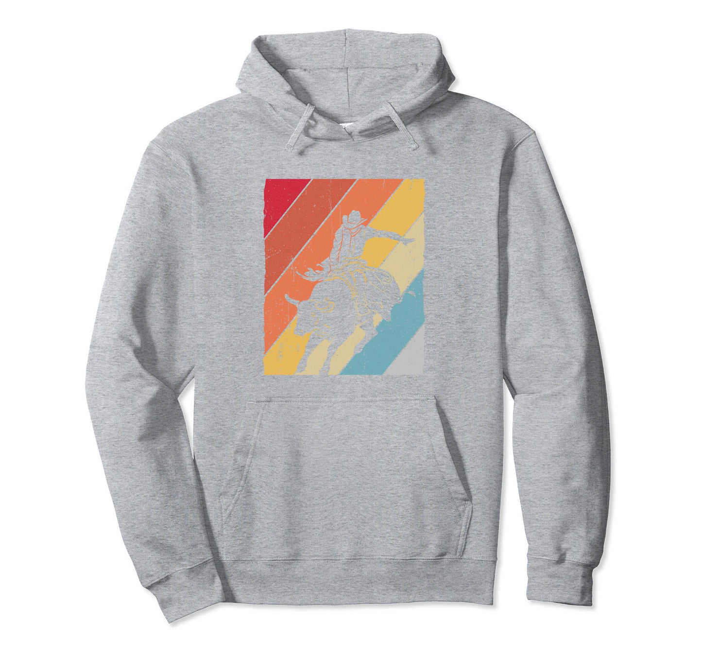 Bull Riding Cowboy Texas Saddle Hoodie - Casual Everyday Wear Unisex - T-Shirt, Sweatshirt, Hoodie