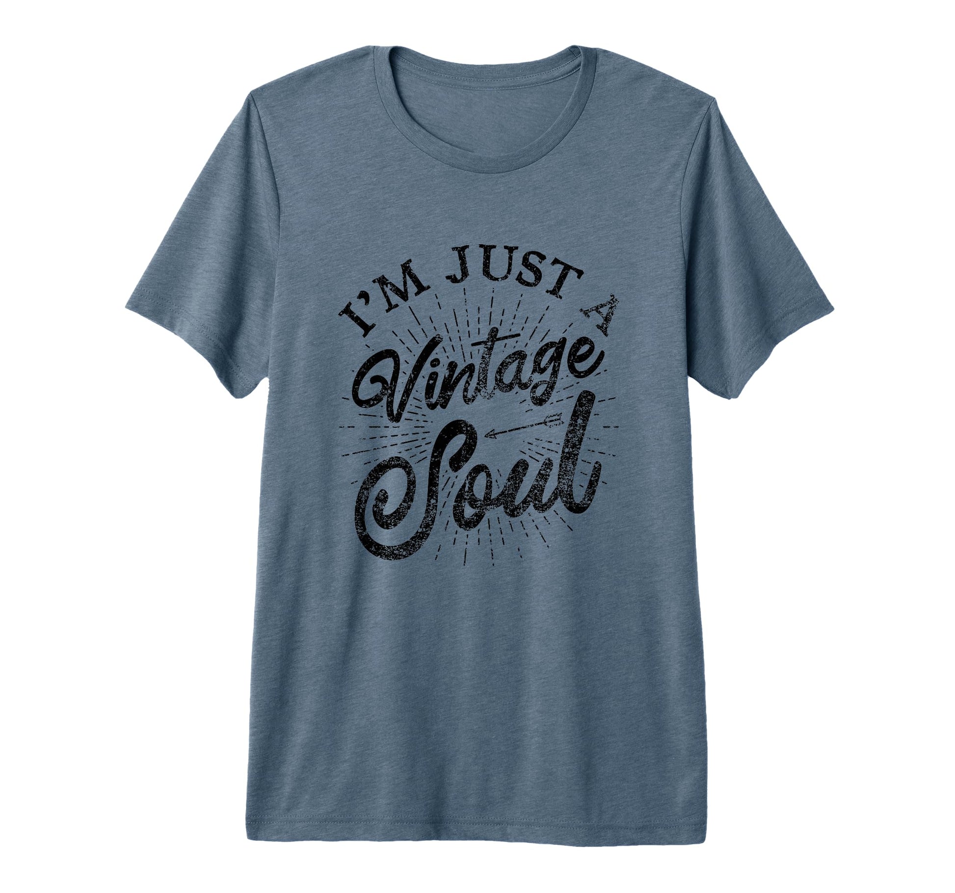 Im Just Soul Boho Hippie Tri Blend T-Shirt - Graphic Print Men Women - T-Shirt, Sweatshirt, Hoodie