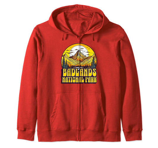 Badlands National Park South Dakota Sweatshirt - Graphic Print Men Women - T-Shirt, Sweatshirt, Hoodie