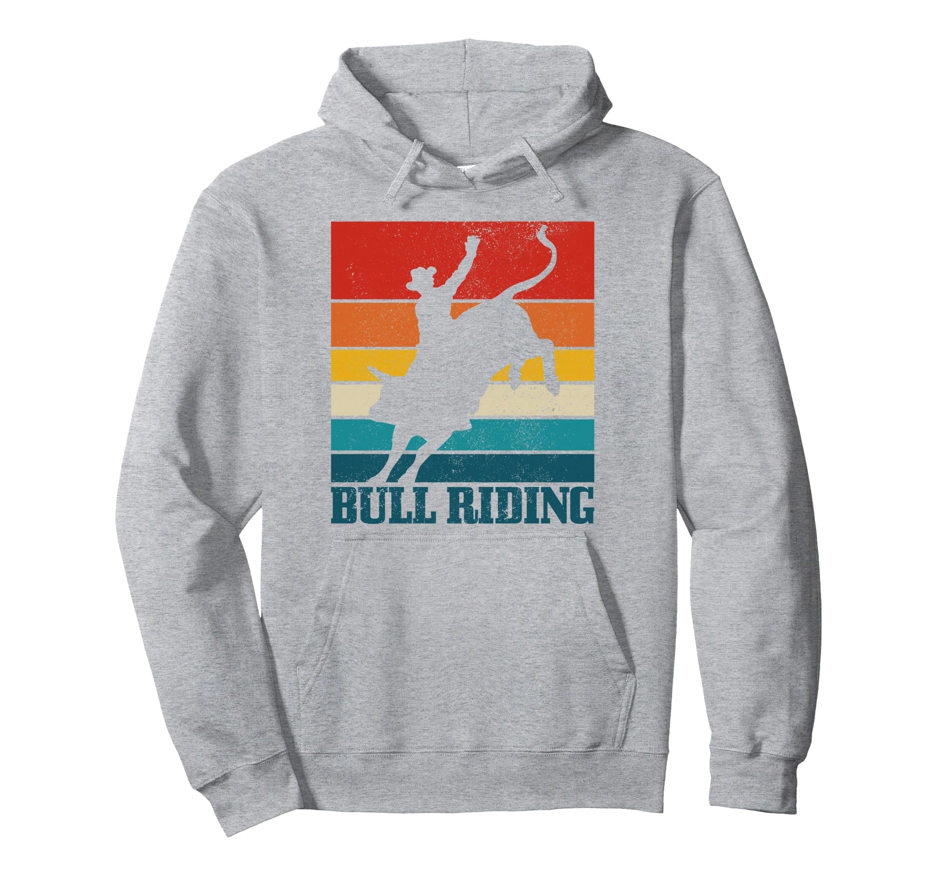 Bullriding Rodeo Cowboy Western Bull Hoodie - Unique Graphic Men Women - T-Shirt, Sweatshirt, Hoodie