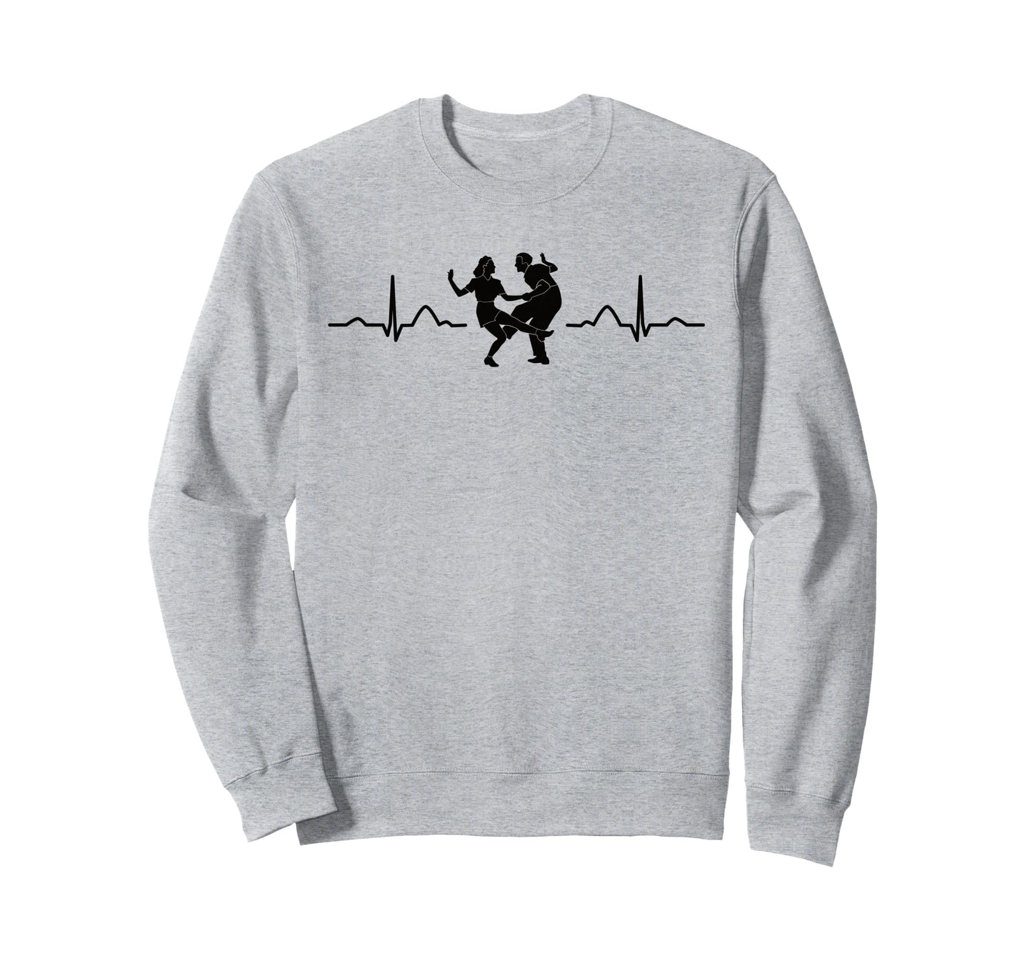 Dance Swing 60S Heartbeat Sweatshirt - Unique Graphic for Adults - T-Shirt, Sweatshirt, Hoodie