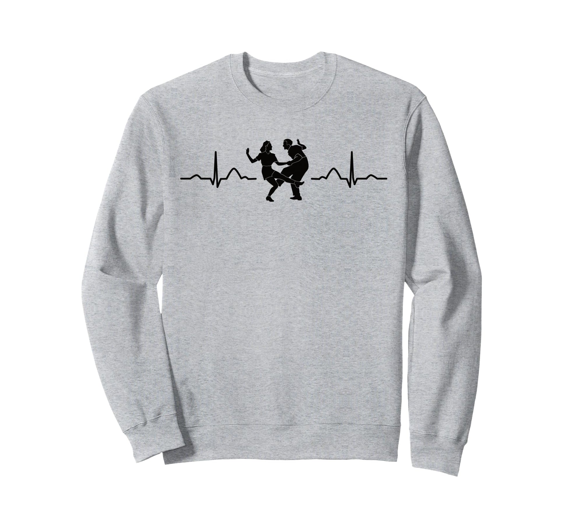 Dance Swing 60S Heartbeat Sweatshirt - Unique Graphic for Adults - T-Shirt, Sweatshirt, Hoodie