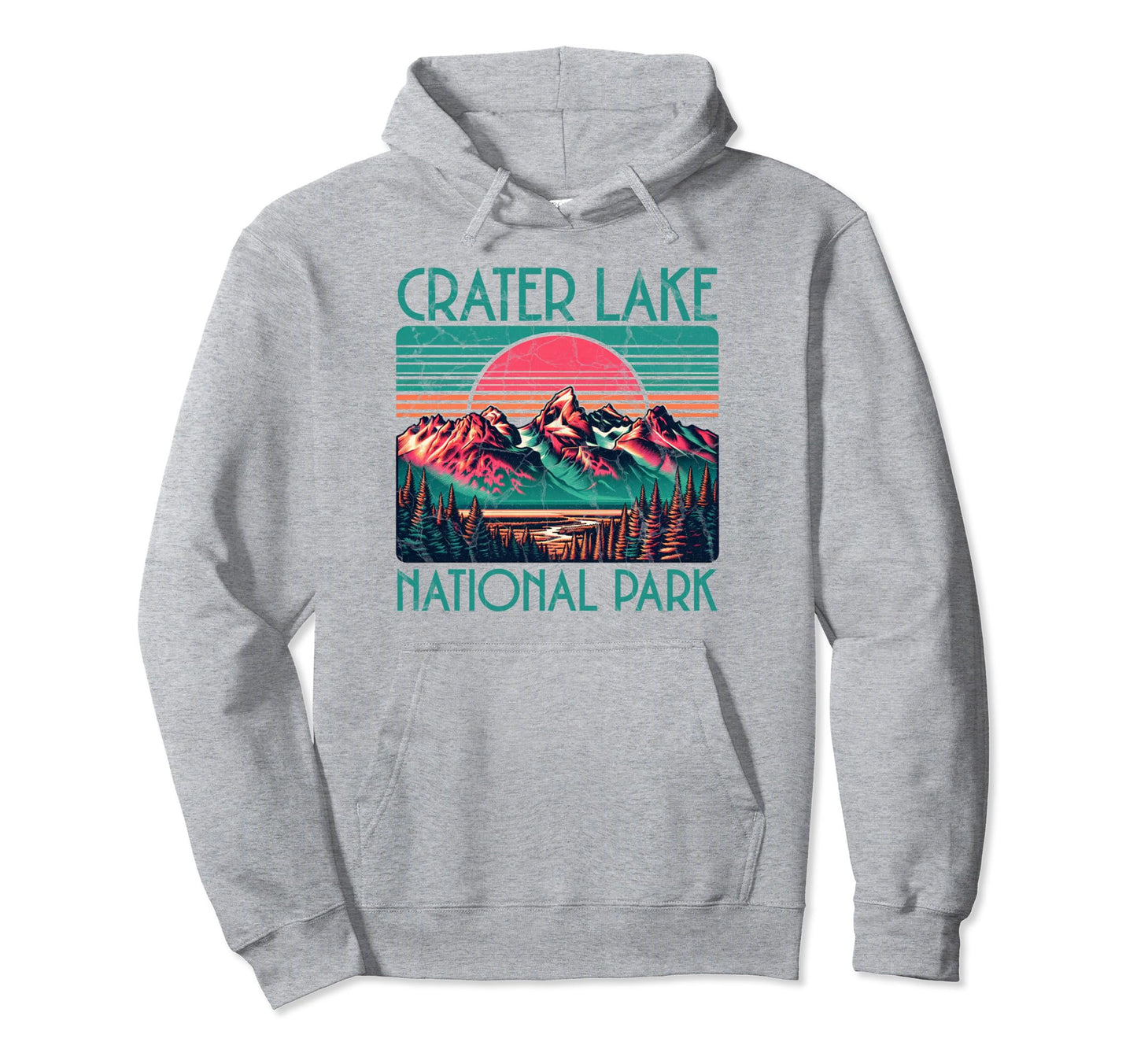 Crater Lake National Park Oregon Usa Outdoor Hoodie - Graphic Print Unisex - T-Shirt, Sweatshirt, Hoodie