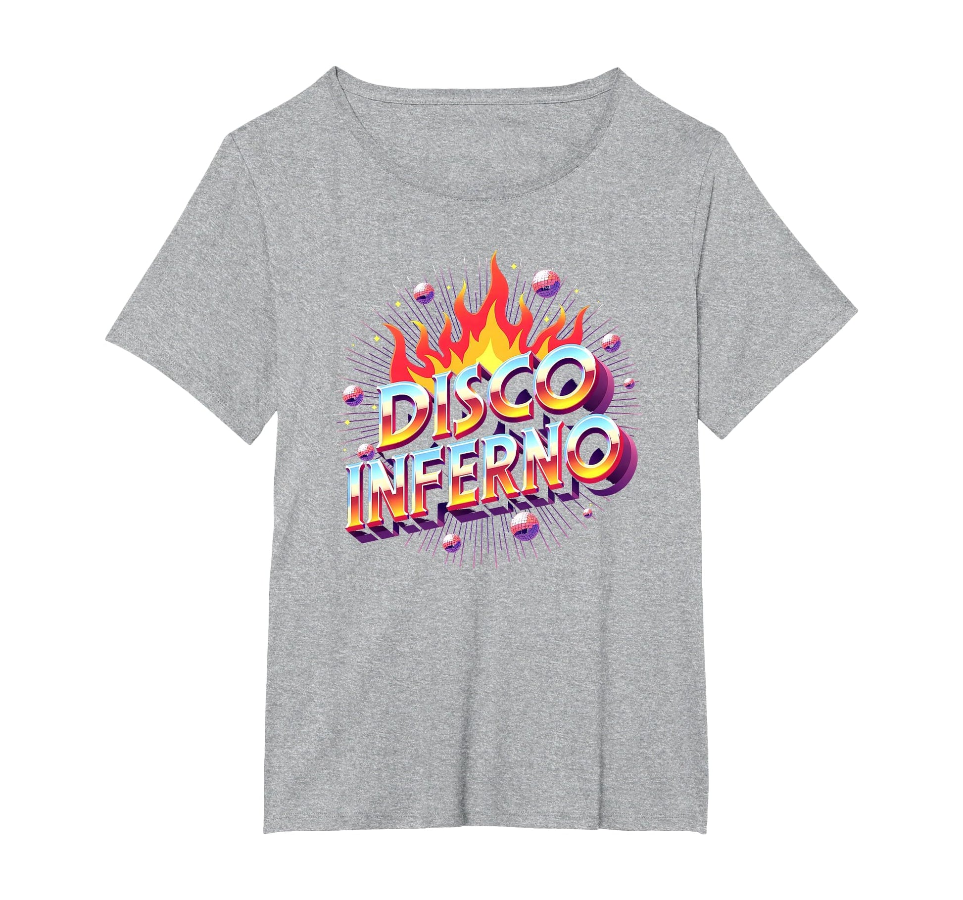 Disco Inferno Dance Party Fever Art T-Shirt - Aesthetic Graphic Unisex - T-Shirt, Sweatshirt, Hoodie