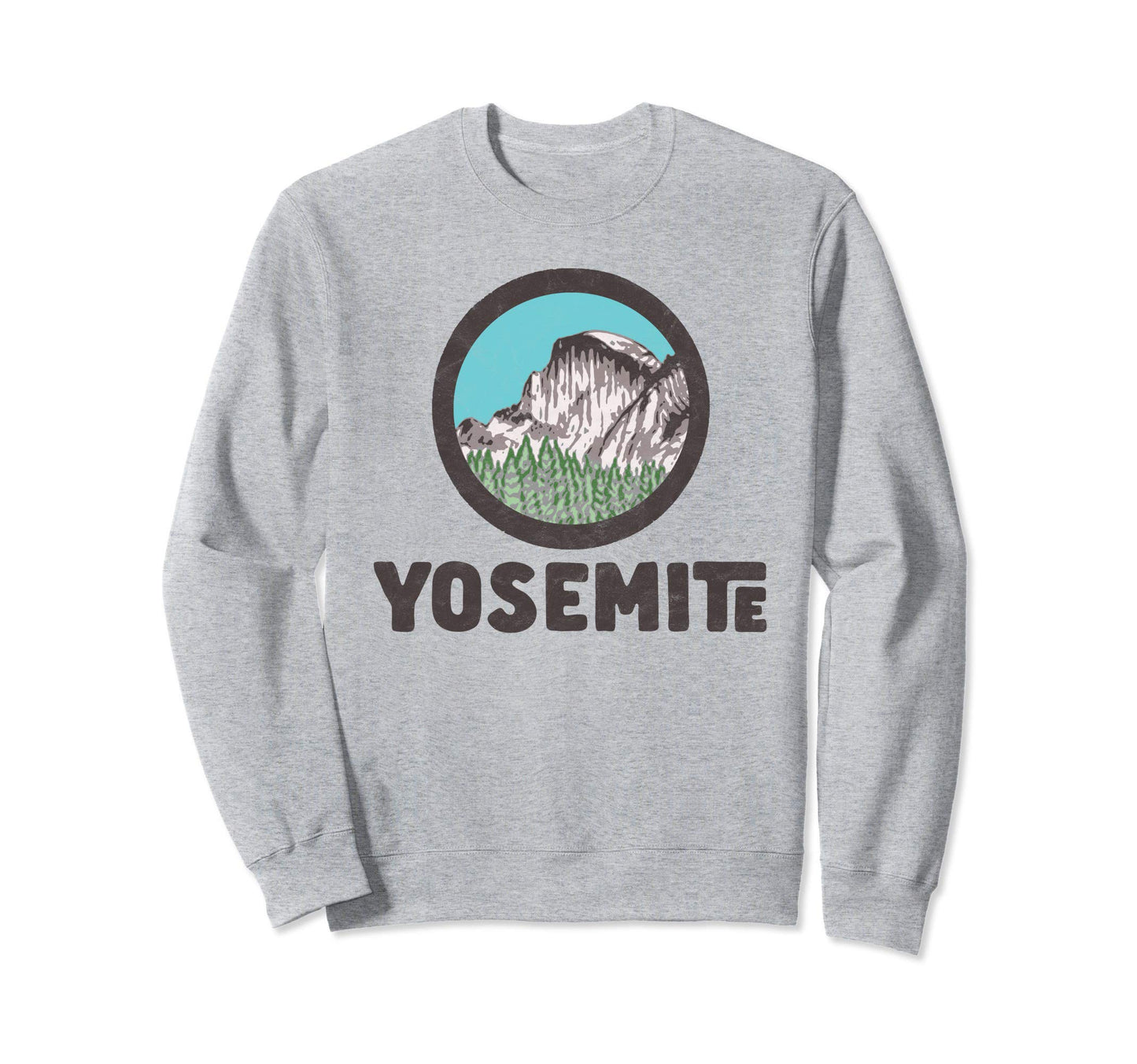 Half Dome Yosemite National Park Sweatshirt - Minimalist Print Unisex - T-Shirt, Sweatshirt, Hoodie