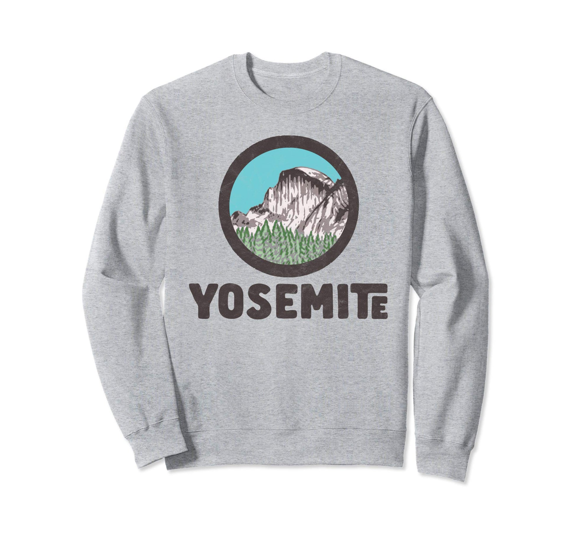 Half Dome Yosemite National Park Sweatshirt - Minimalist Print Unisex - T-Shirt, Sweatshirt, Hoodie