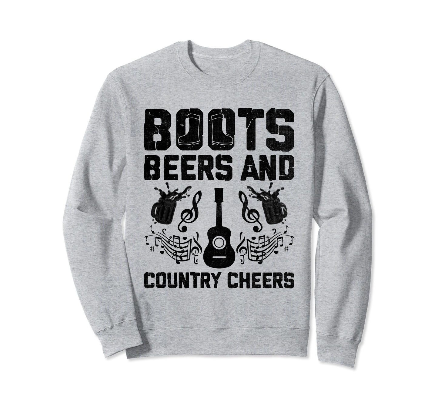 County Music Music Lover Western Sweatshirt - Aesthetic Graphic Unisex - T-Shirt, Sweatshirt, Hoodie