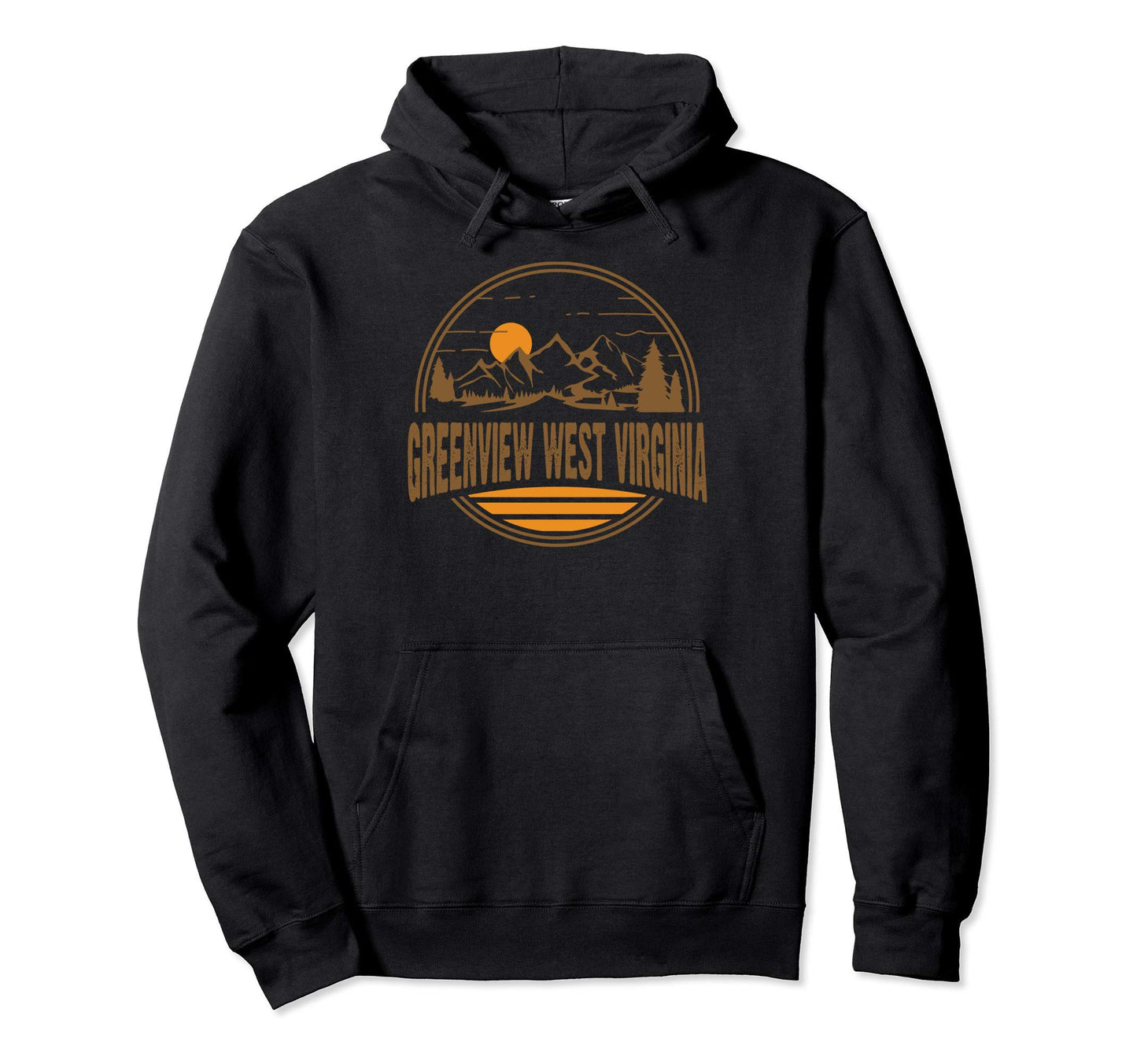 Greenview West Virginia State Gift Hoodie - Minimalist Print for Adults - T-Shirt, Sweatshirt, Hoodie