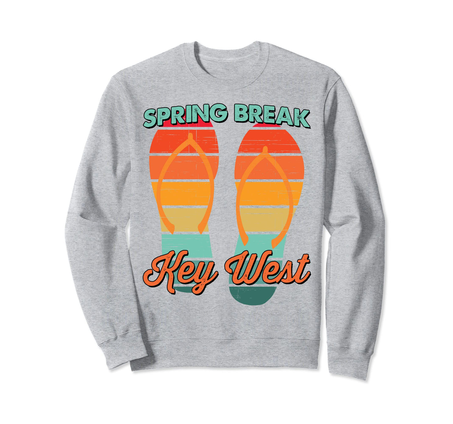 Spring Break Key West Vacation Sweatshirt - Casual Everyday Wear Men Women - T-Shirt, Sweatshirt, Hoodie