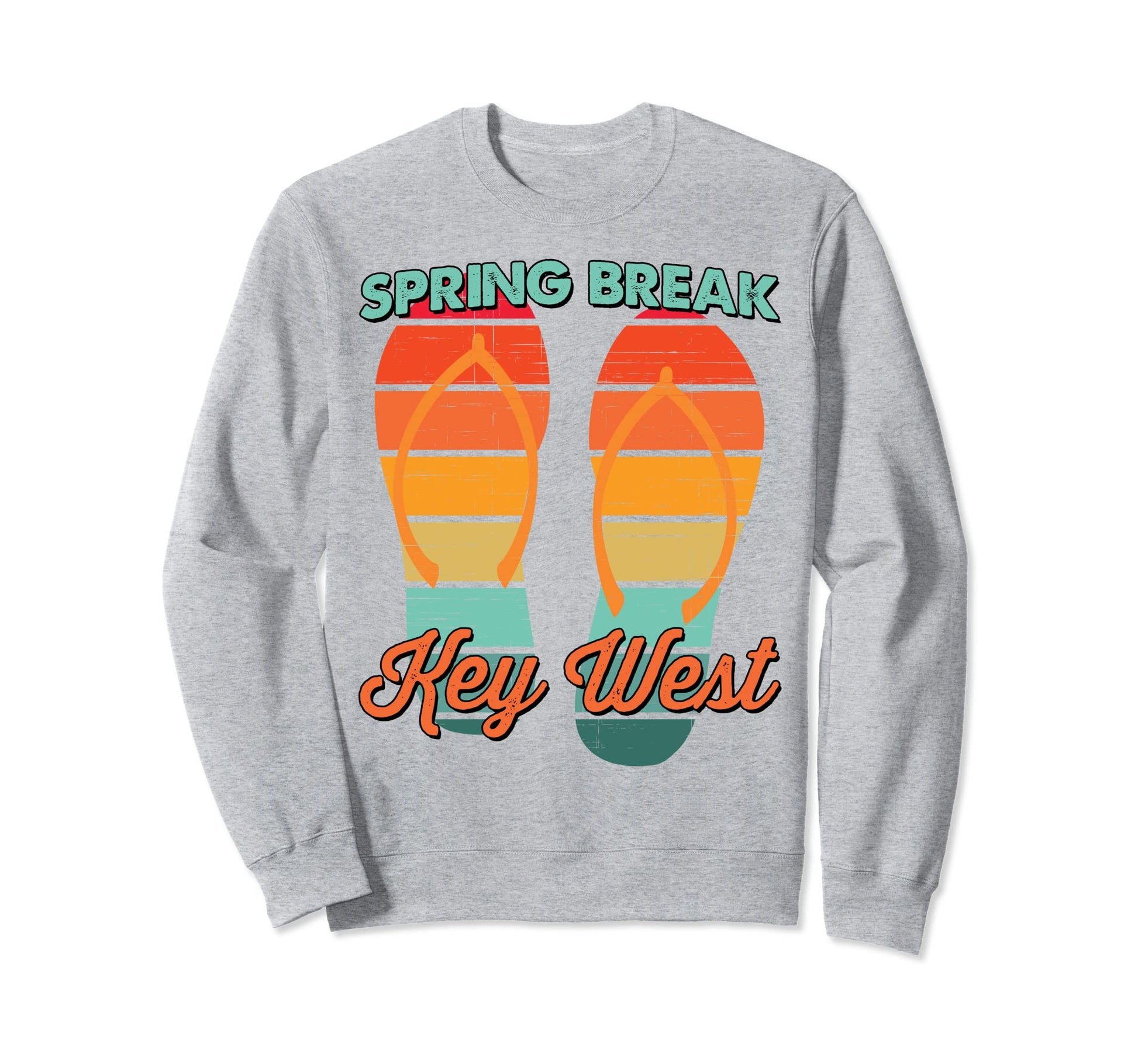 Spring Break Key West Vacation Sweatshirt - Casual Everyday Wear Men Women - T-Shirt, Sweatshirt, Hoodie