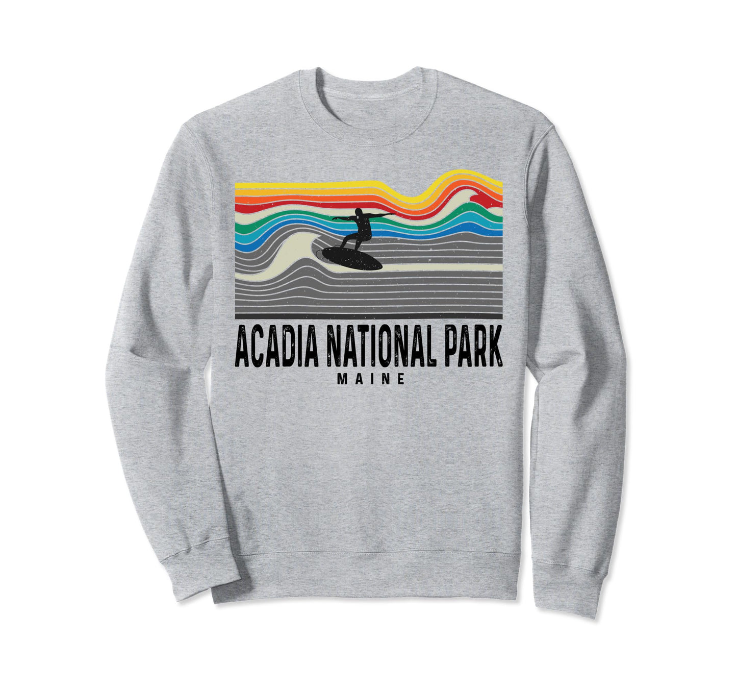 Acadia National Park Maine Sweatshirt - Graphic Print for Adults - T-Shirt, Sweatshirt, Hoodie