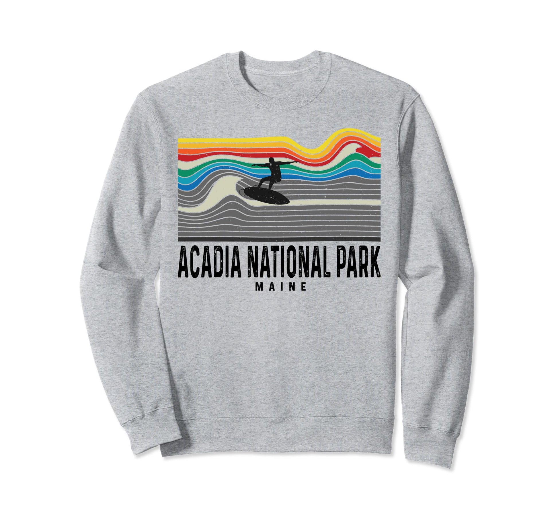 Acadia National Park Maine Sweatshirt - Graphic Print for Adults - T-Shirt, Sweatshirt, Hoodie