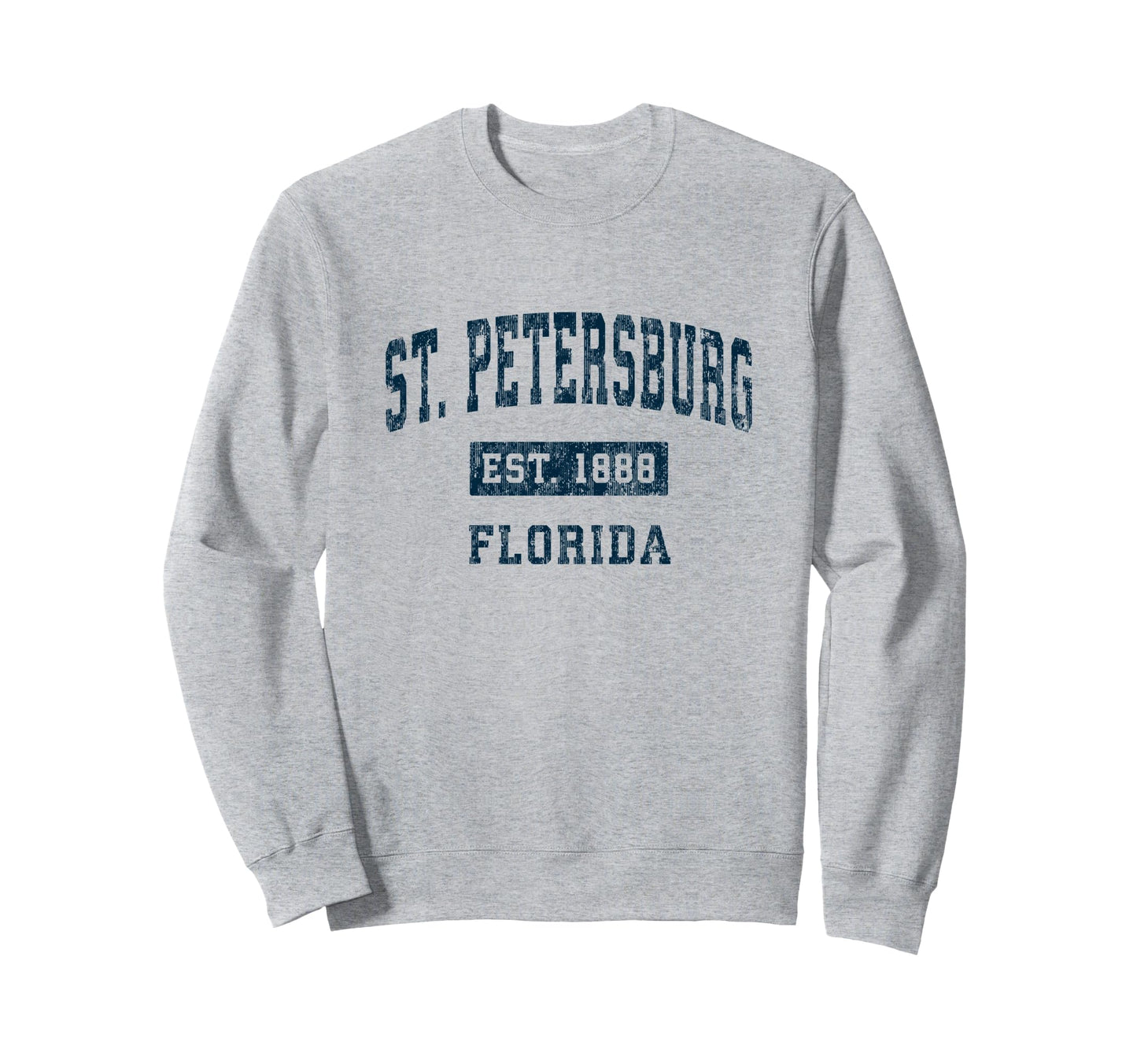 St Petersburg Florida Fl Sports Sweatshirt - Streetwear Style Men Women - T-Shirt, Sweatshirt, Hoodie