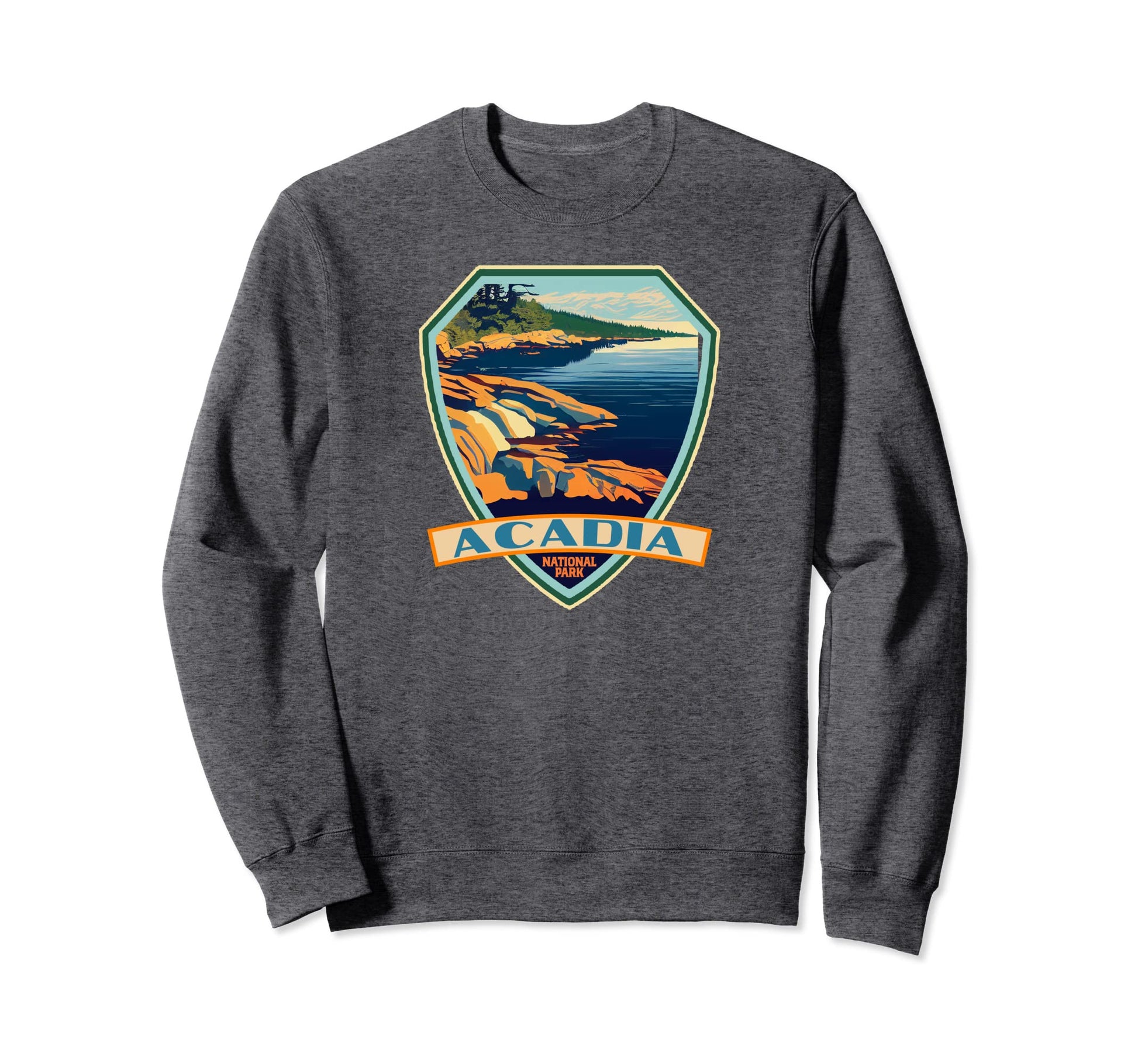 Acadia National Park Wpa Badge Sweatshirt - Streetwear Style Men Women - T-Shirt, Sweatshirt, Hoodie