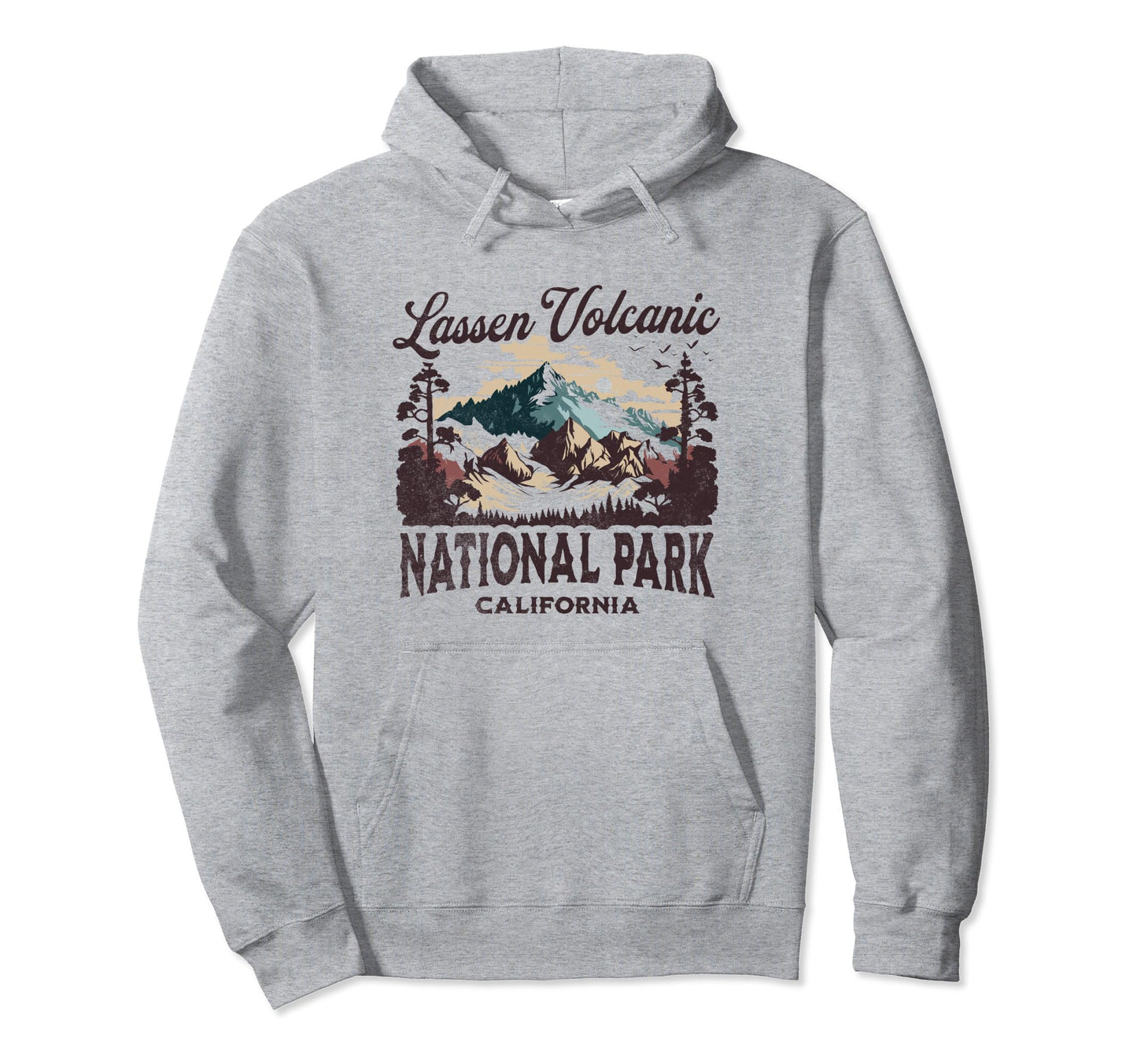 Lassen Volcanic National Park Sweatshirt - Trendy Graphic Unisex - T-Shirt, Sweatshirt, Hoodie
