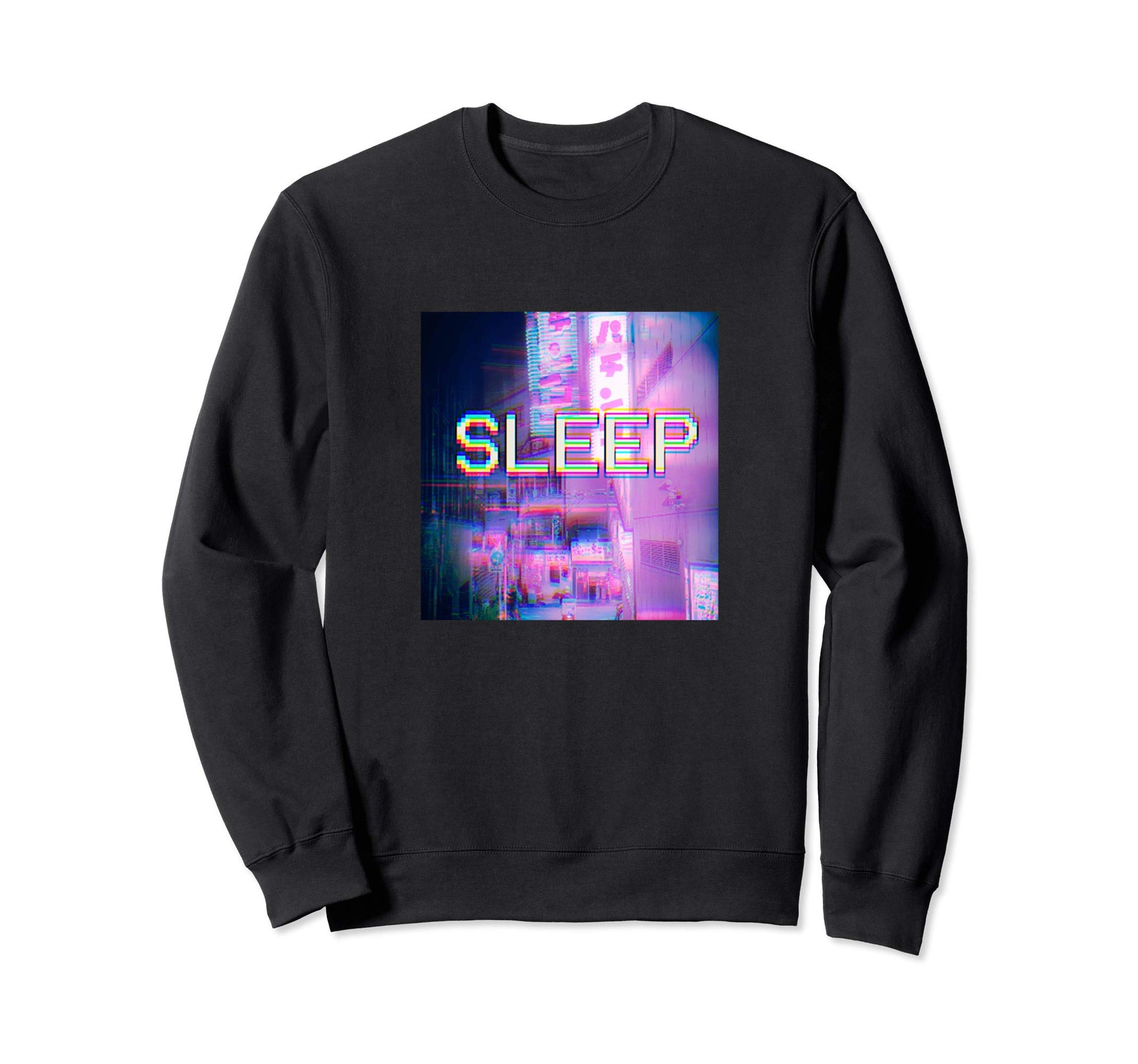 Sleep Vaporwave Aesthetic Sweatshirt - Graphic Print Men Women - T-Shirt, Sweatshirt, Hoodie