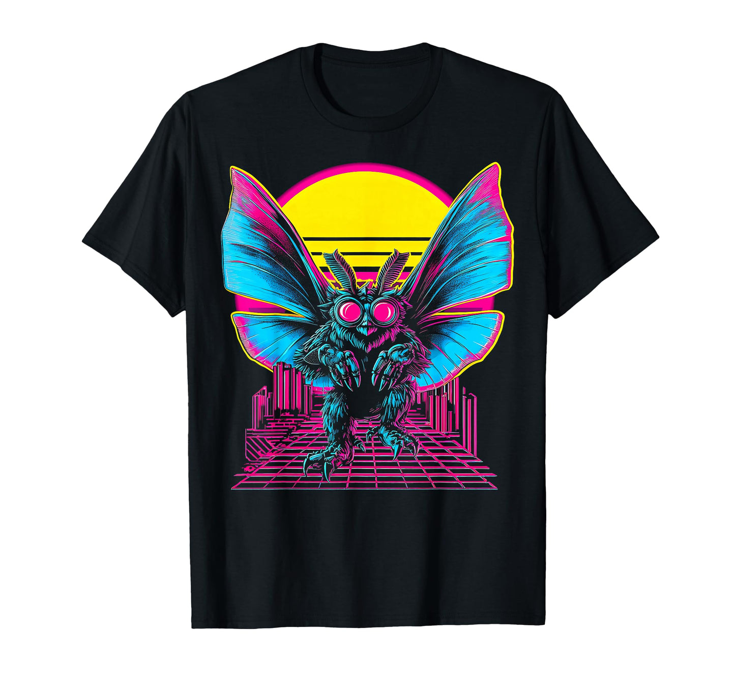 Mothman Cryptozoology Cryptid T-Shirt - Trendy Graphic for Adults - T-Shirt, Sweatshirt, Hoodie