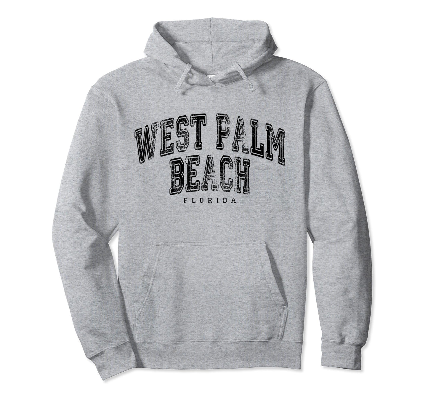 West Palm Beach Florida Us City State Hoodie - Fun Novelty Design Unisex - T-Shirt, Sweatshirt, Hoodie