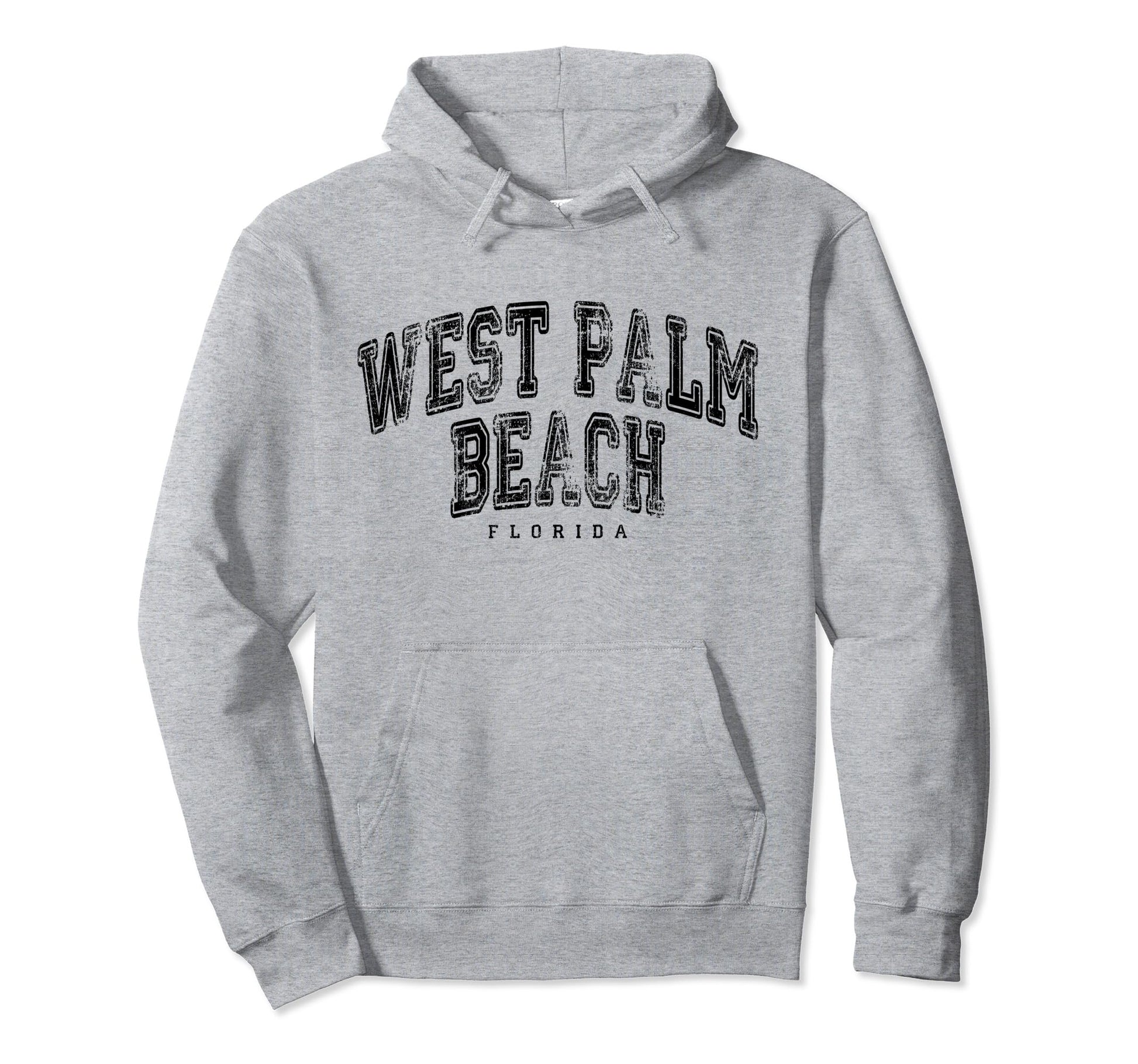 West Palm Beach Florida Us City State Hoodie - Fun Novelty Design Unisex - T-Shirt, Sweatshirt, Hoodie