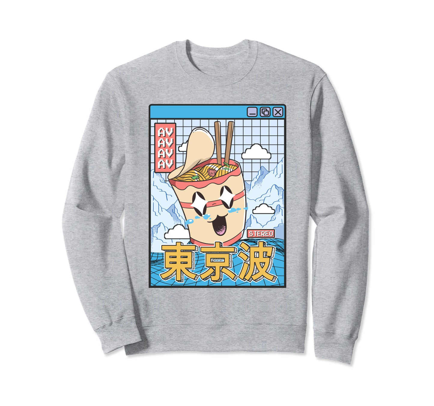 Instant Ramen Noodles Cup Sweatshirt - Fun Novelty Design Men Women - T-Shirt, Sweatshirt, Hoodie