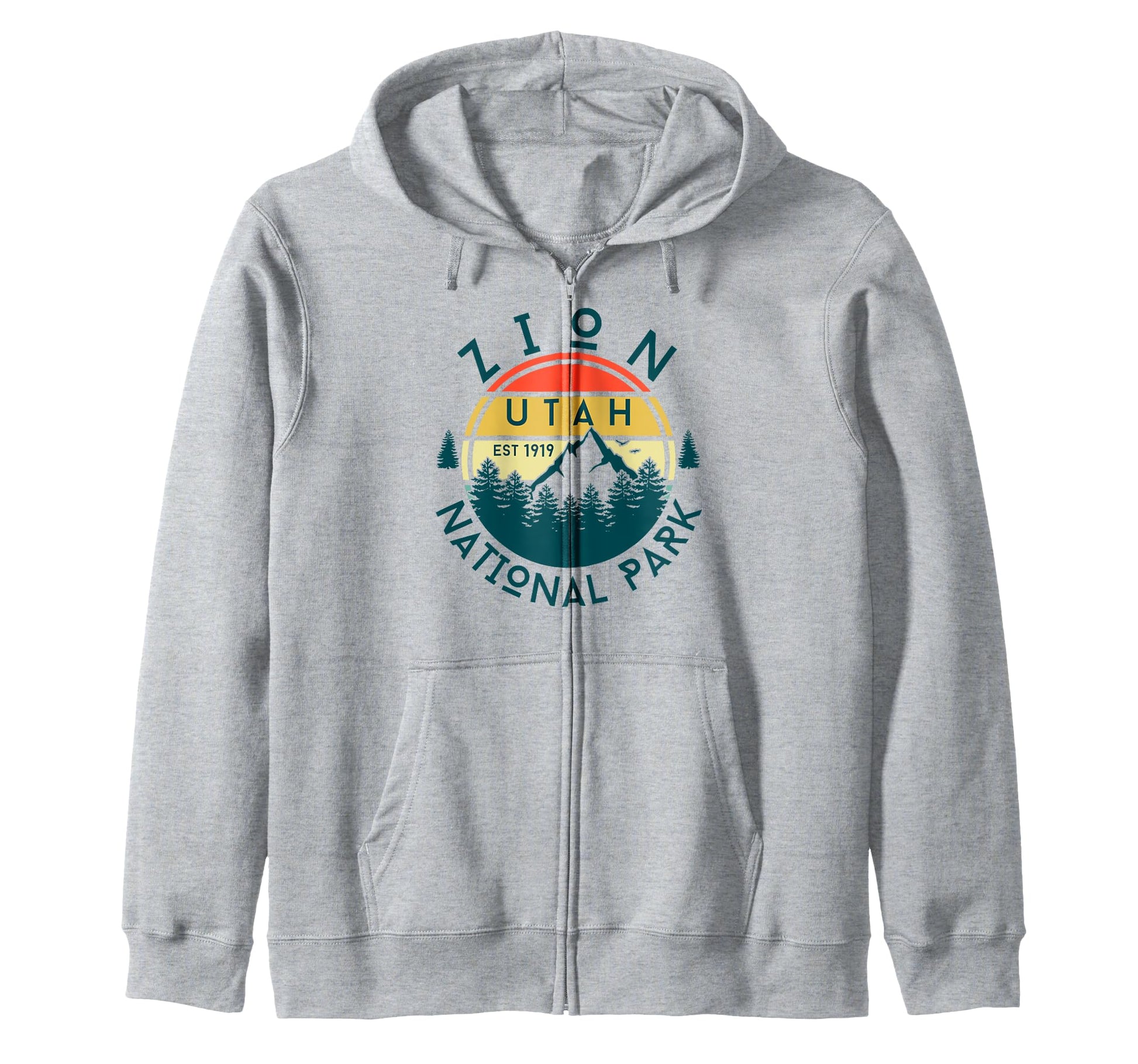Zion National Park Utah Usa Outdoor Sweatshirt - Trendy Graphic Unisex - T-Shirt, Sweatshirt, Hoodie