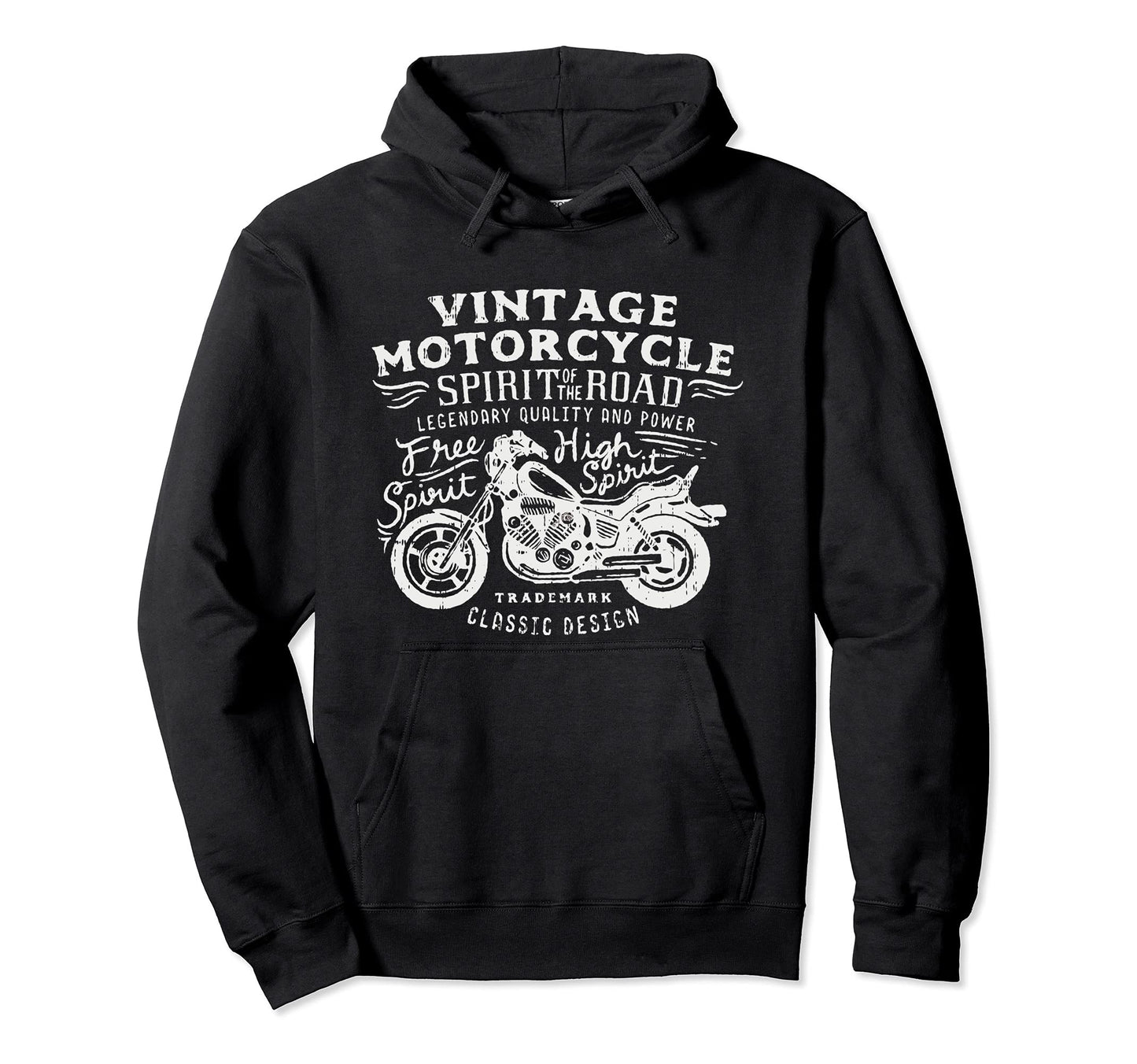 Motorcycle Motorcycle Hoodie - Fun Novelty Design Unisex - T-Shirt, Sweatshirt, Hoodie