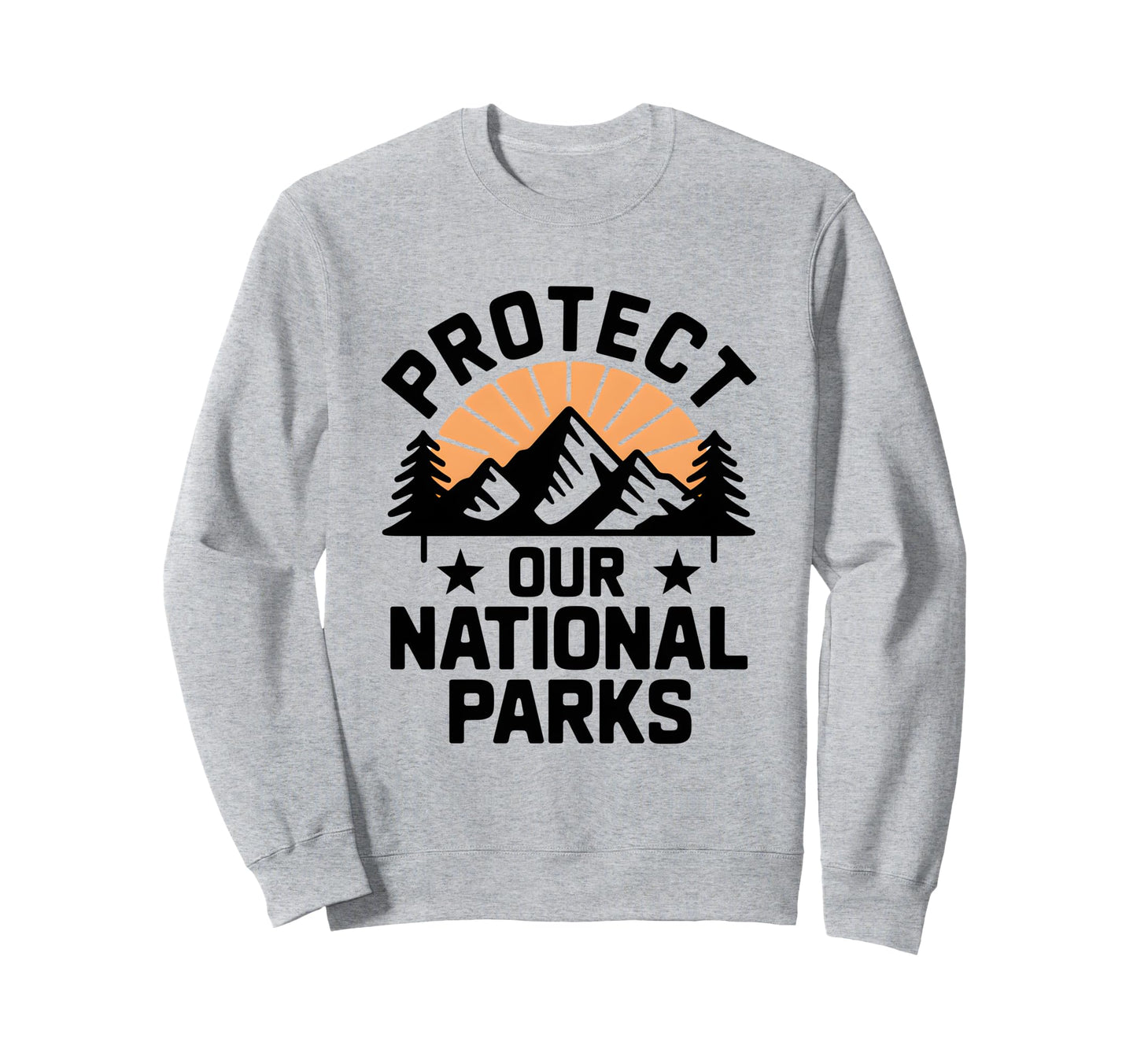 Save Our National Parks Mountain Sweatshirt - Streetwear Style for Adults - T-Shirt, Sweatshirt, Hoodie